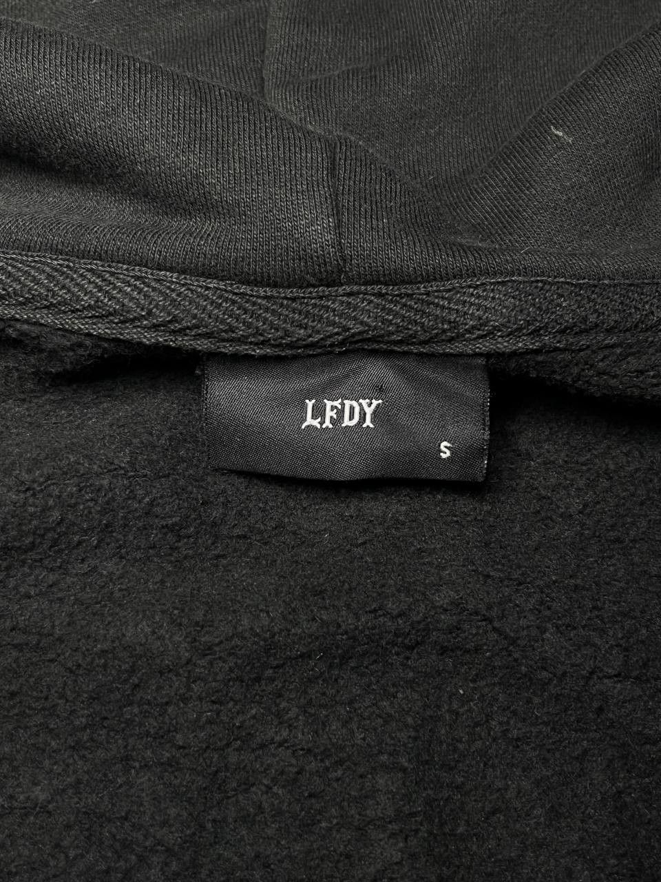 LFDY Rare LFDY Live Fast Die Young Print Hoodie Black Oversized Size US S / EU 44-46 / 1 - 7 Thumbnail