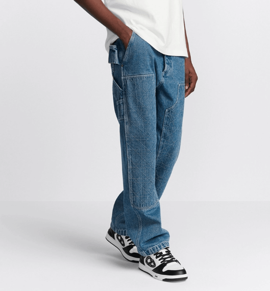 Dior o1w1db11225 493D18 Carpenter Jeans in Blue Size US 36 / EU 52 - 5 Thumbnail