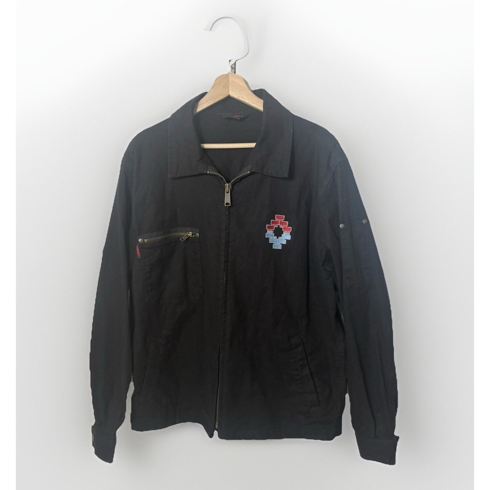 Other Tough Duck Jacket Chore Black Canvas Embroidered Work Size US L / EU 52-54 / 3 - 1 Thumbnail