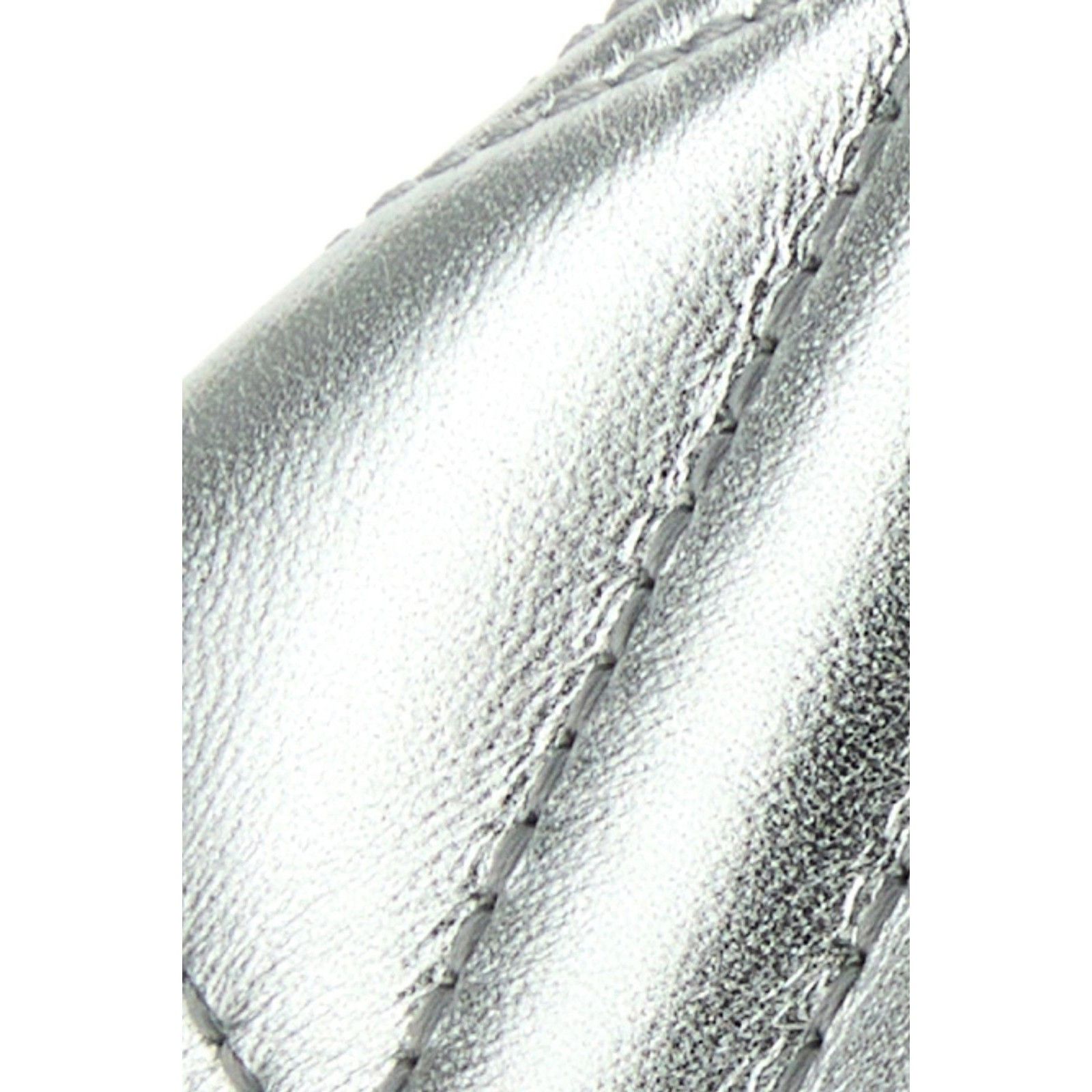 Alexander McQueen ALEXANDER MCQUEEN Seal Mini Gray/Silver Shoulder Bag New & A Size ONE SIZE - 4 Thumbnail