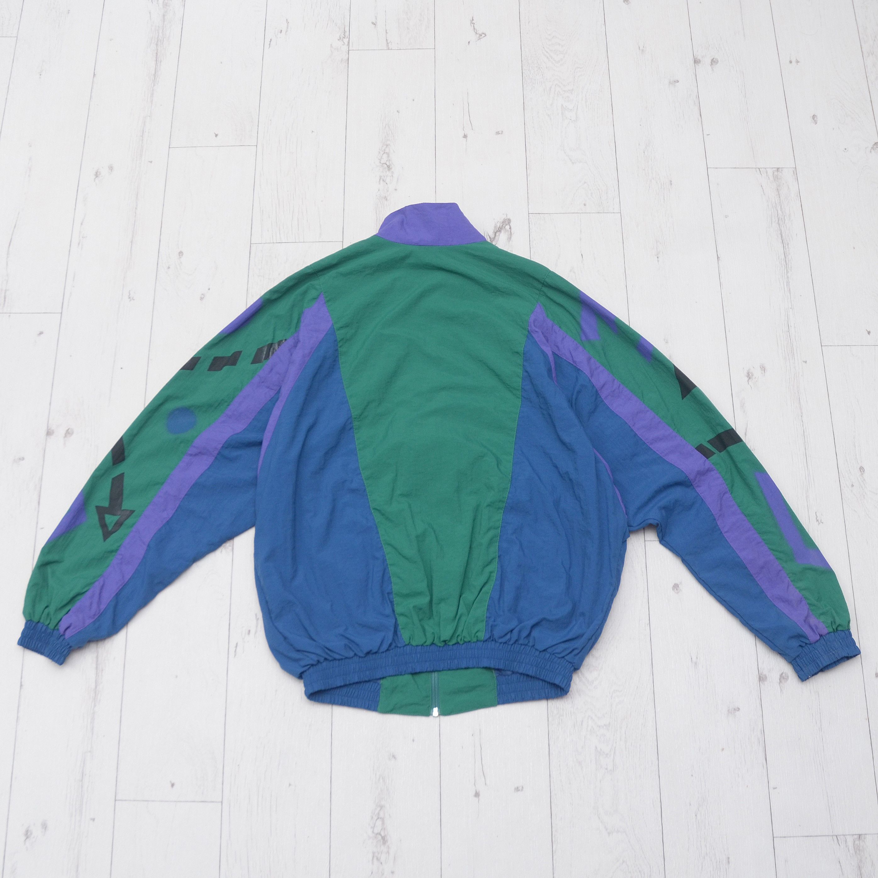 Adidas × Vintage Vintage 90s Adidas Tracksuit Set Track Jacket Pants M-S Rare Size 48R - 14 Thumbnail