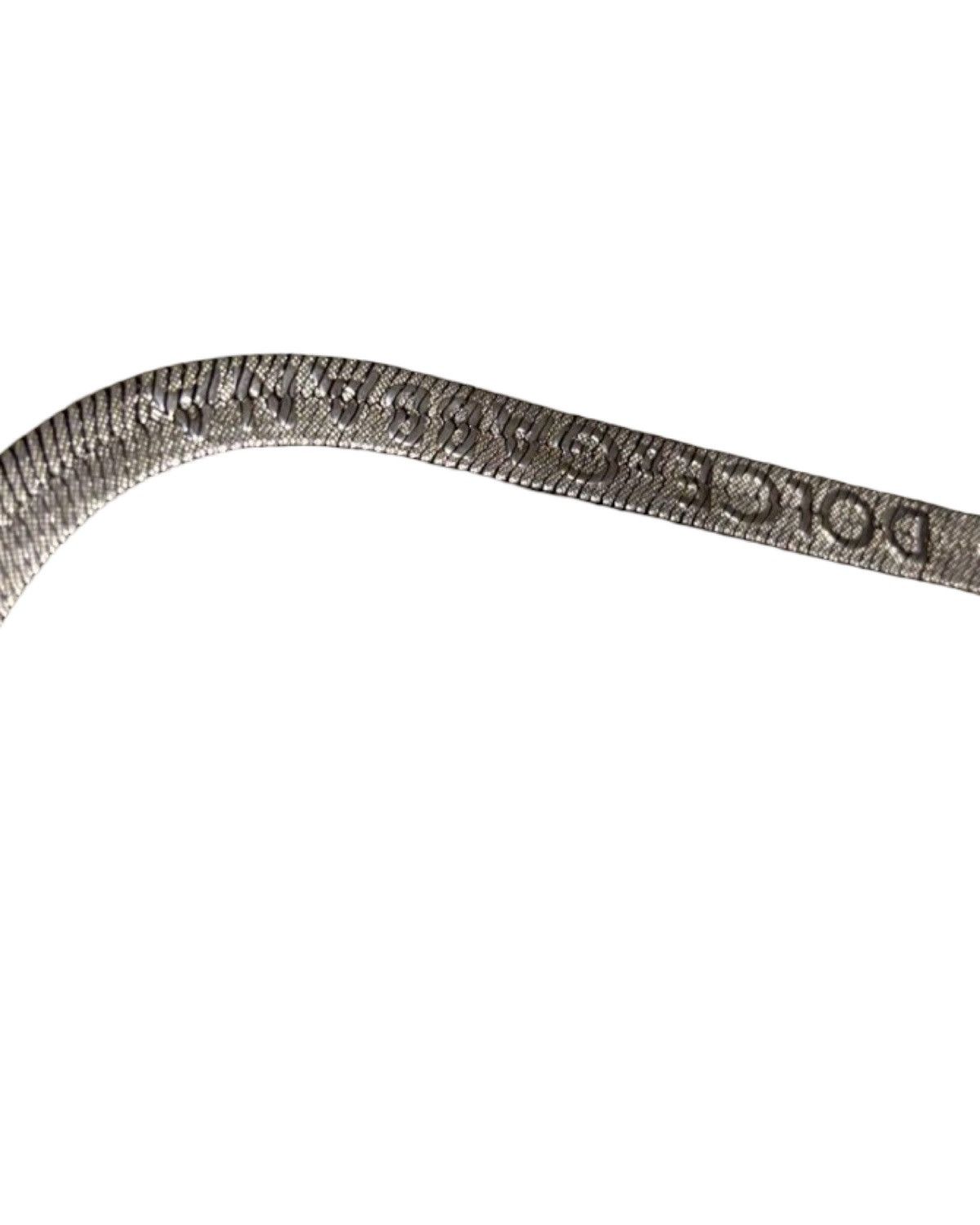 Dolce & Gabbana Silver Snake Wallet Chain Size ONE SIZE - 4 Thumbnail