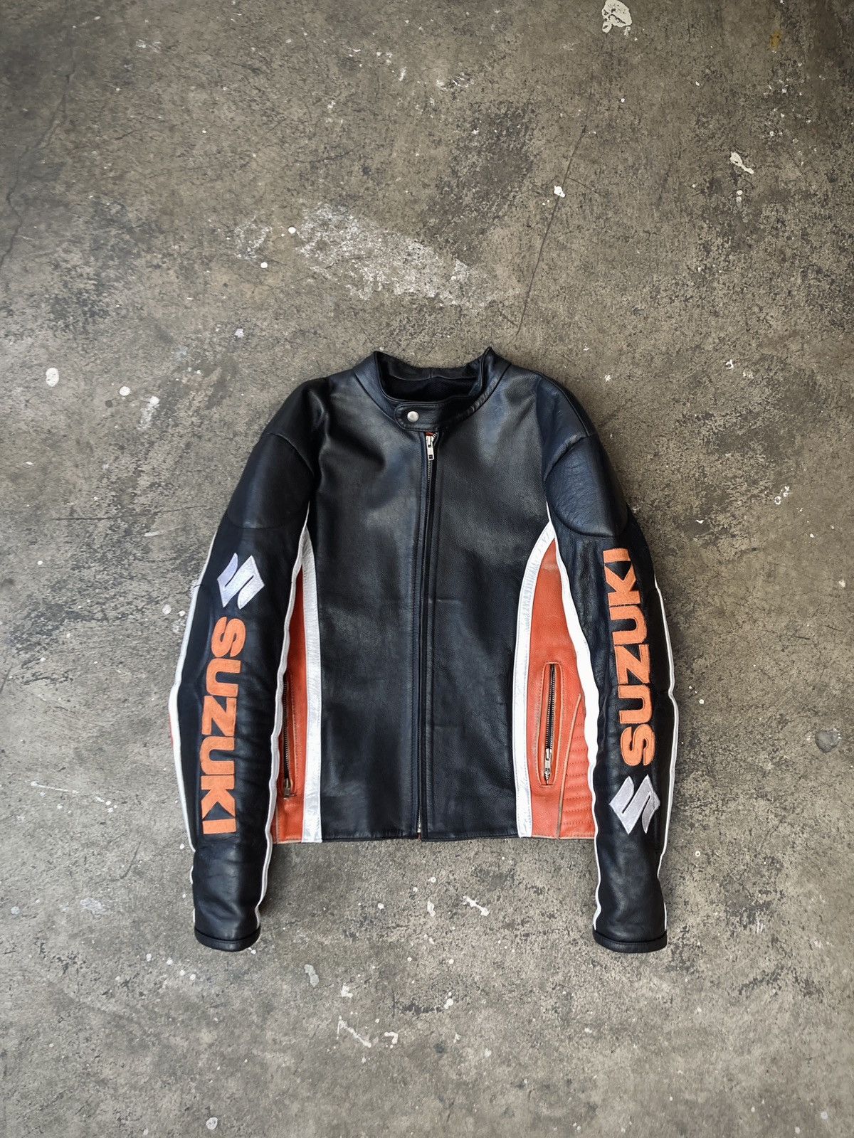 Vintage × Yamaha Vintage 90s Yamaha Racing Leather Jacket Size US L / EU 52-54 / 3 - 1 Thumbnail