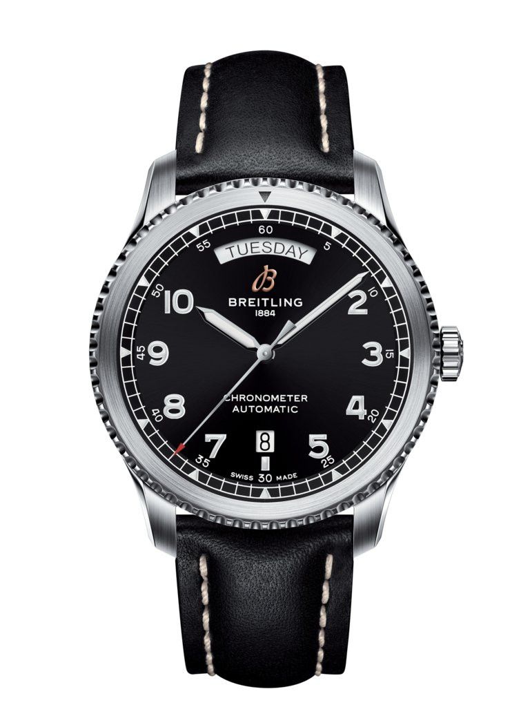 Breitling o1mt1gz0125 Size: OS / Aviator 8 Day & Date Watch Size ONE SIZE - 1 Thumbnail