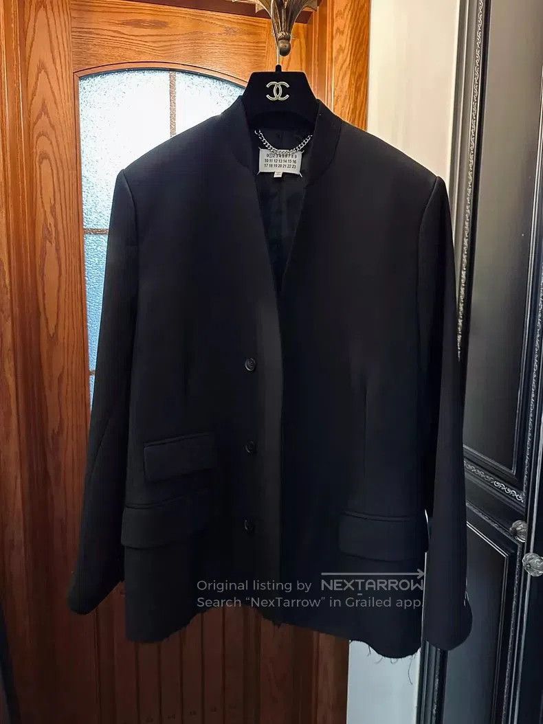 Maison Margiela Black Wool Maison Margiela Suit Jacket. Size US M / EU 48-50 / 2 - 1 Thumbnail