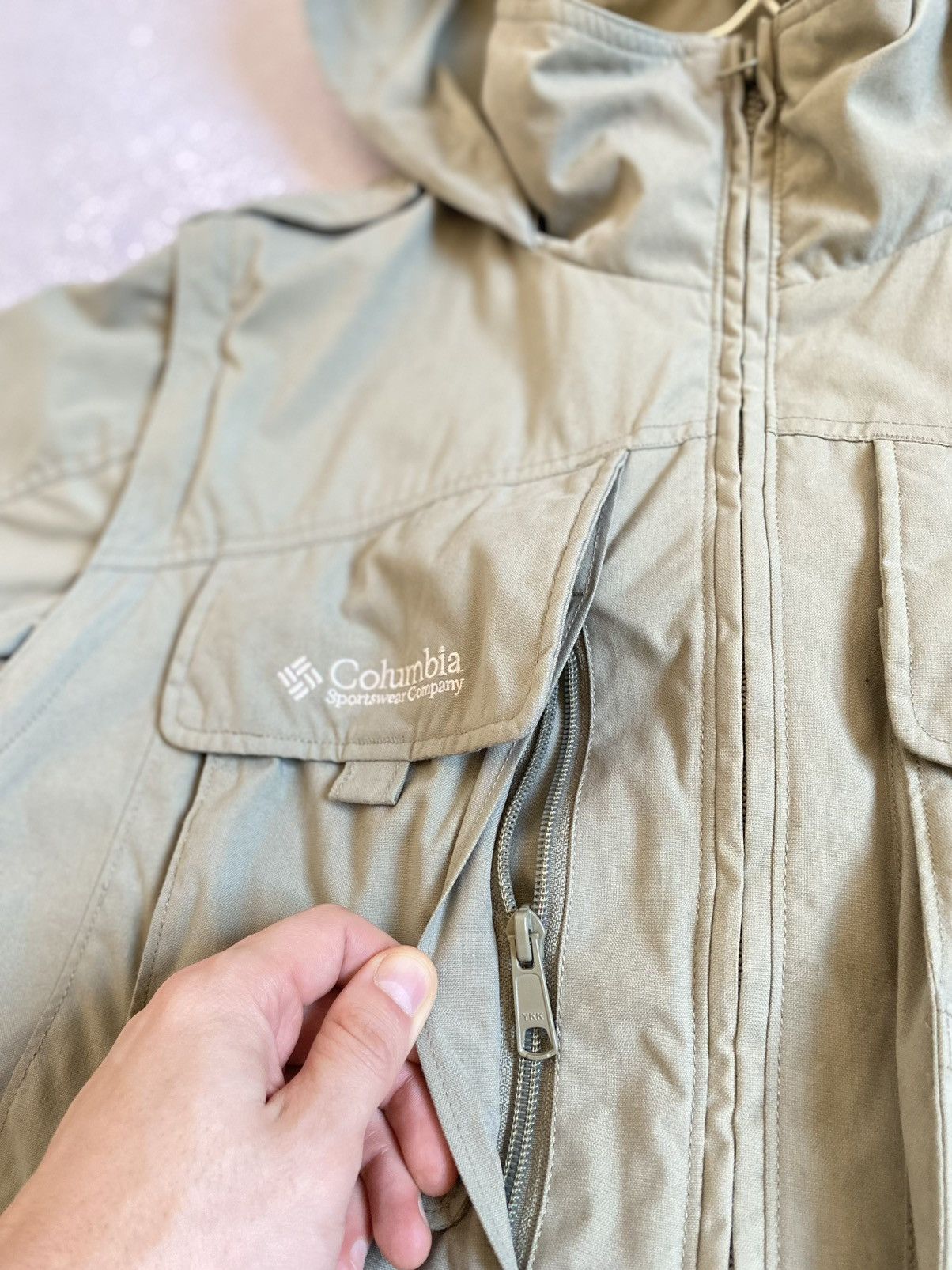 Columbia 2in1 COLUMBIA Multipocket Tactical Utility Jacket Vest Size US M / EU 48-50 / 2 - 12 Thumbnail