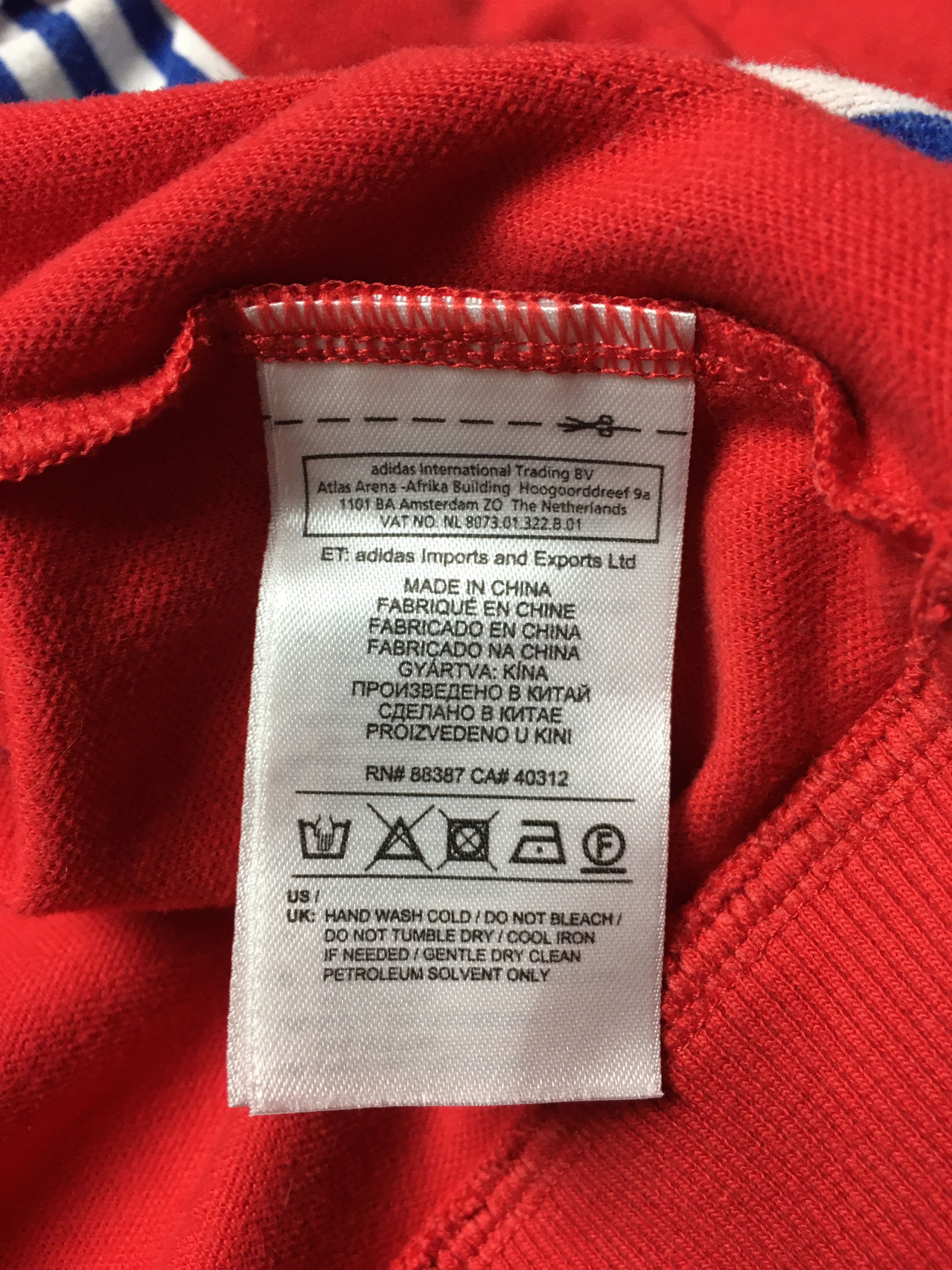 Adidas Adidas Originals x Bedwin Heartbreakers Red Track Top Jacket Size US S / EU 44-46 / 1 - 14 Thumbnail