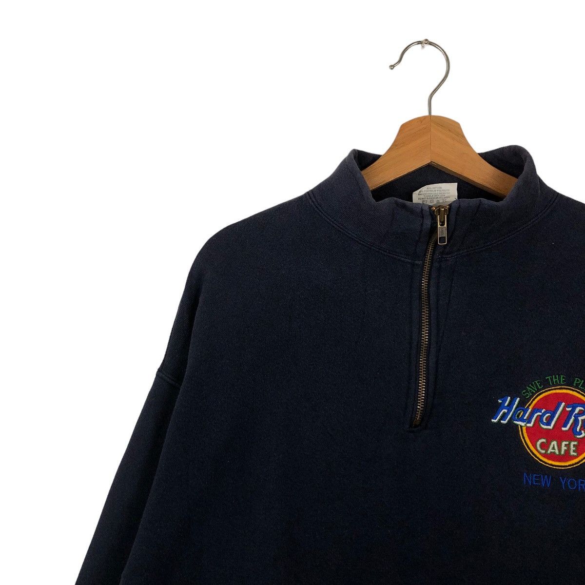 Hard Rock Cafe VINTAGE HARD ROCK CAFE NEW YORK FLEECE ANORAK JACKET Size US S / EU 44-46 / 1 - 6 Thumbnail