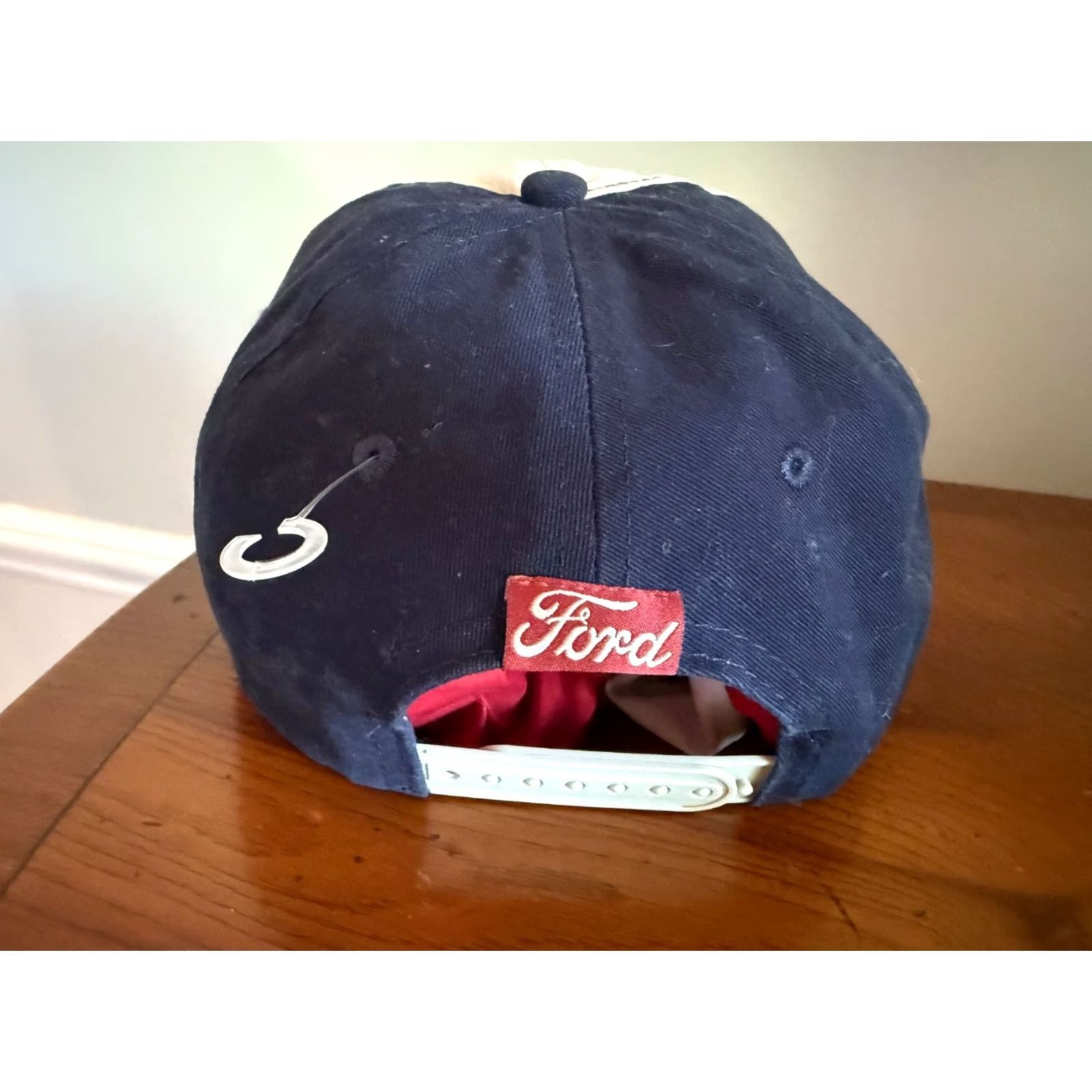Ford Ford Mustang Snap Back Hat Official Licensed Product by Ford Snapback Mens Adjustable Multicolor Red White Blue Size ONE SIZE - 3 Thumbnail