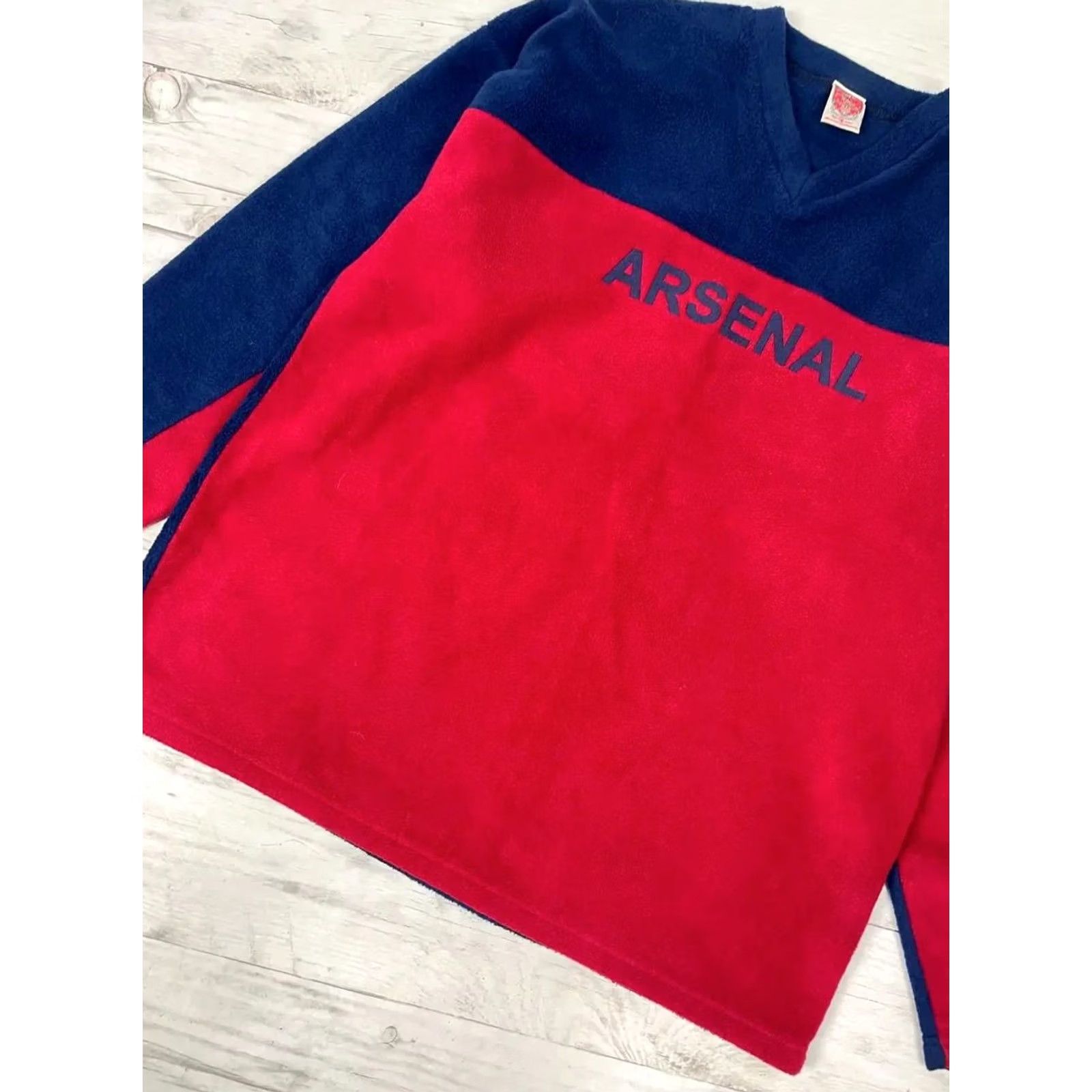 Vintage Vintage Arsenal Sweatshirt Men Size XL Red Fleece Soccer Football 90s Size US XL / EU 56 / 4 - 3 Thumbnail