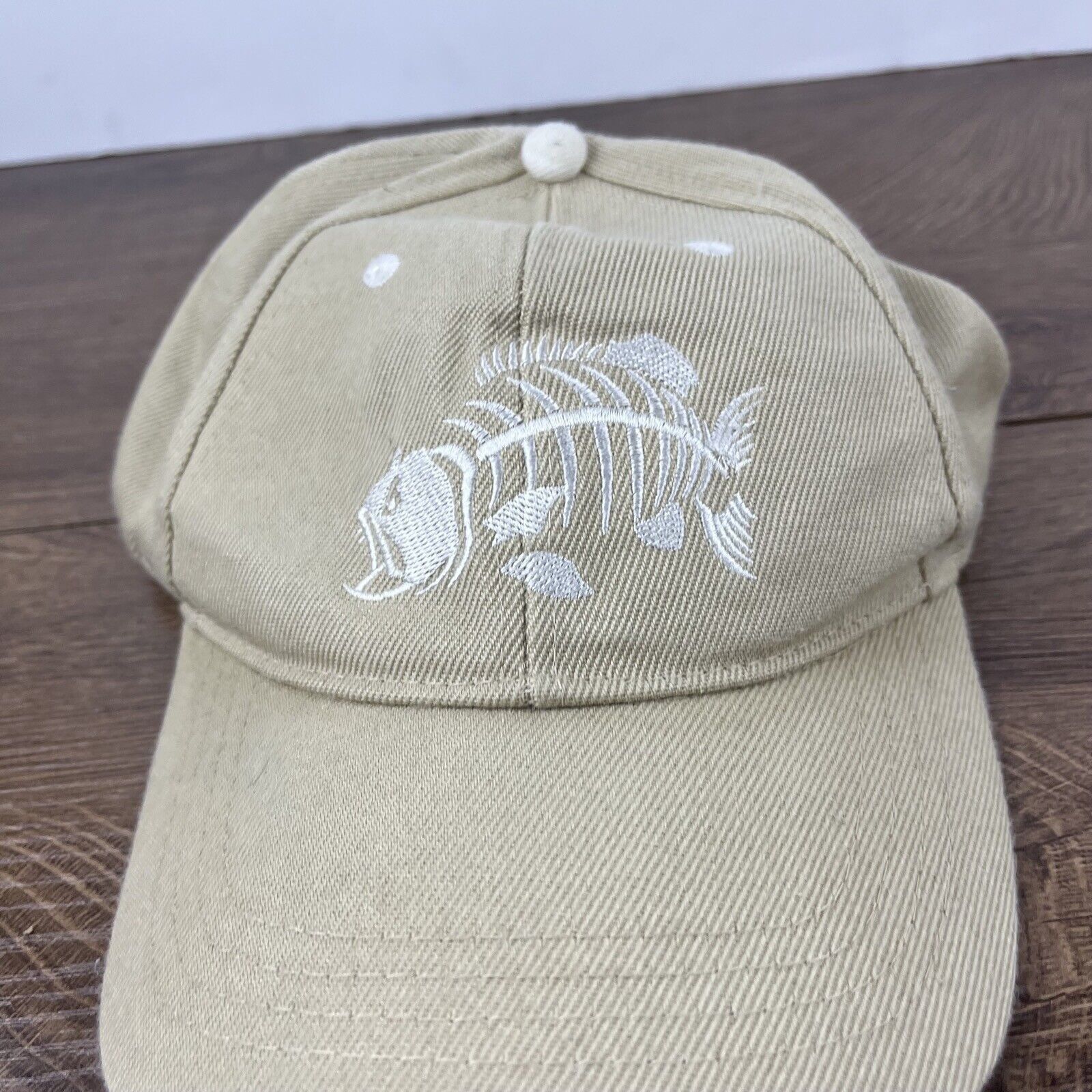 Other Bone Fish Hat Bonefish Tan Hat Adjustable Adult Fit Hat Brow Size ONE SIZE - 6 Thumbnail