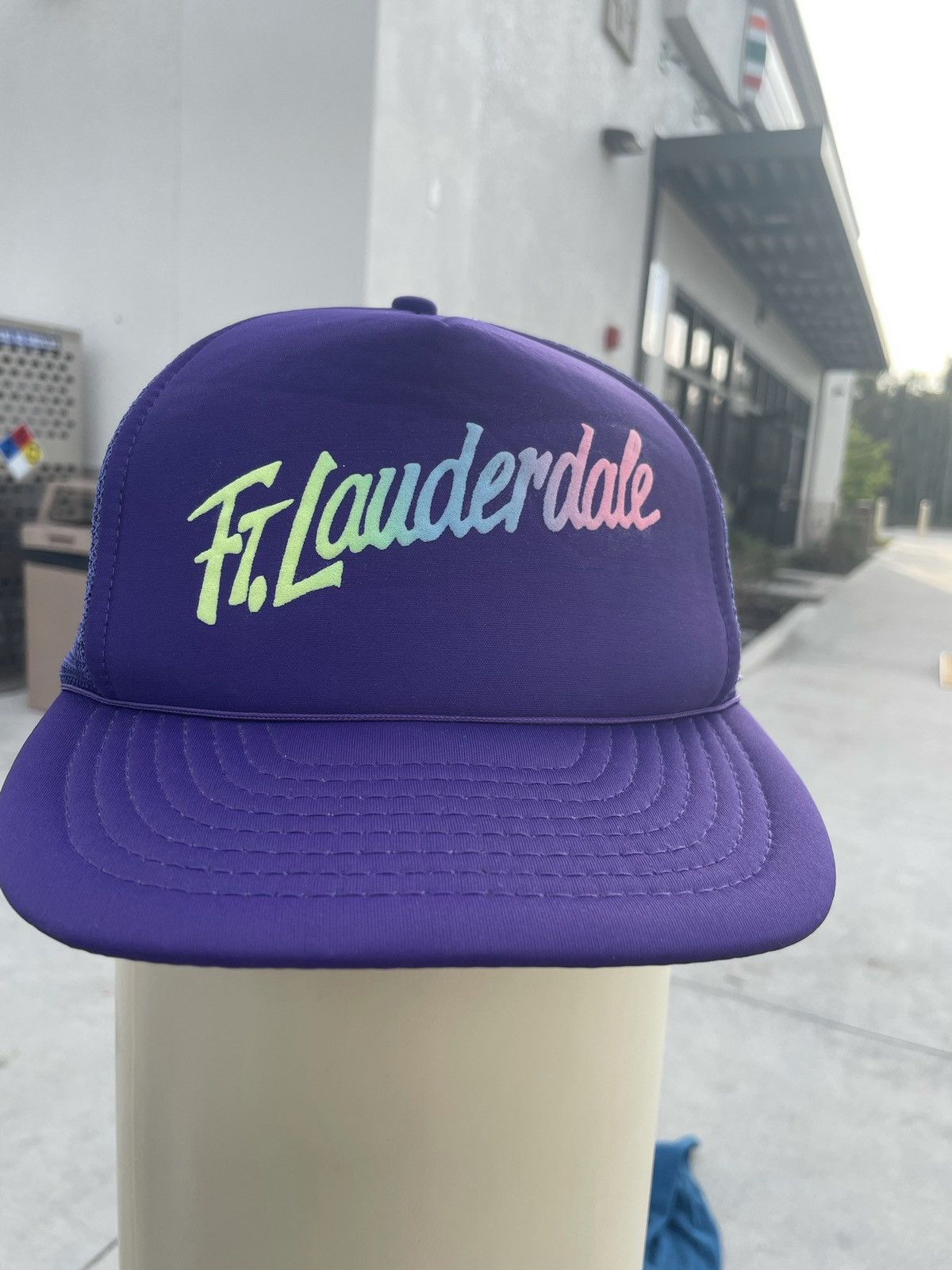 Vintage 90s vintage Fort Lauderdale Florida trucker snapback rave Size ONE SIZE - 1 Thumbnail