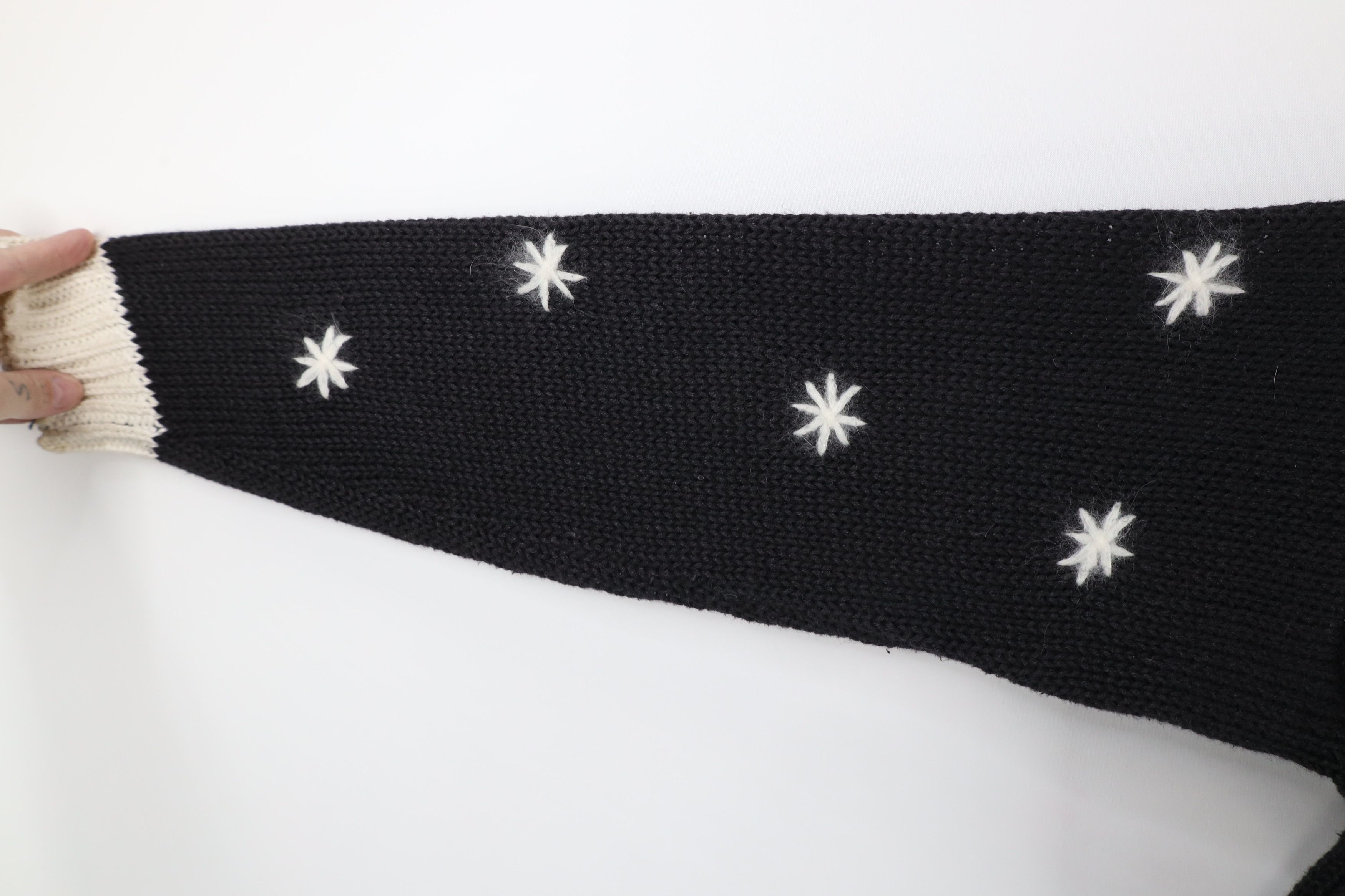 Vintage Vintage 90s Streetwear Christmas Reindeer Knit Sweater Size M / US 6-8 / IT 42-44 - 9 Thumbnail