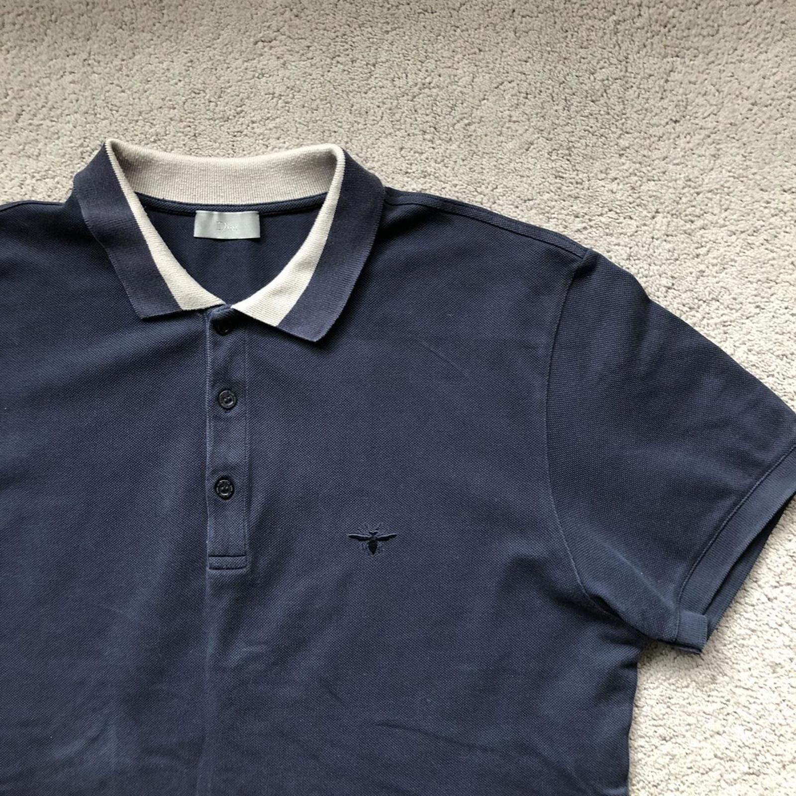 Dior Dior Homme Bee Polo Size US L / EU 52-54 / 3 - 2 Thumbnail