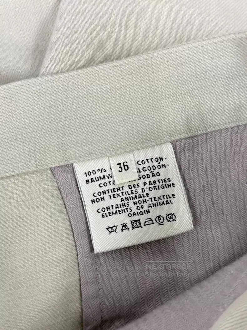 Hermes Hermes Beige Trousers Size 24" / US 00 / IT 34 - 5 Thumbnail