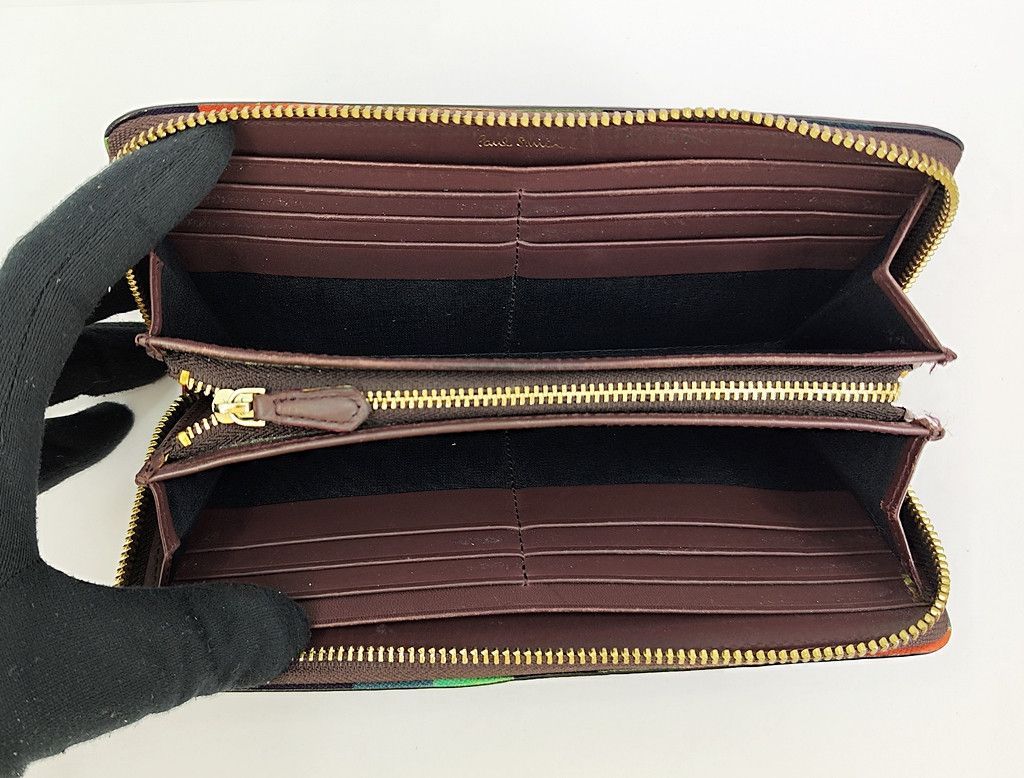 Paul Smith PAUL SMITH brown full leather long wallet Size ONE SIZE - 3 Thumbnail