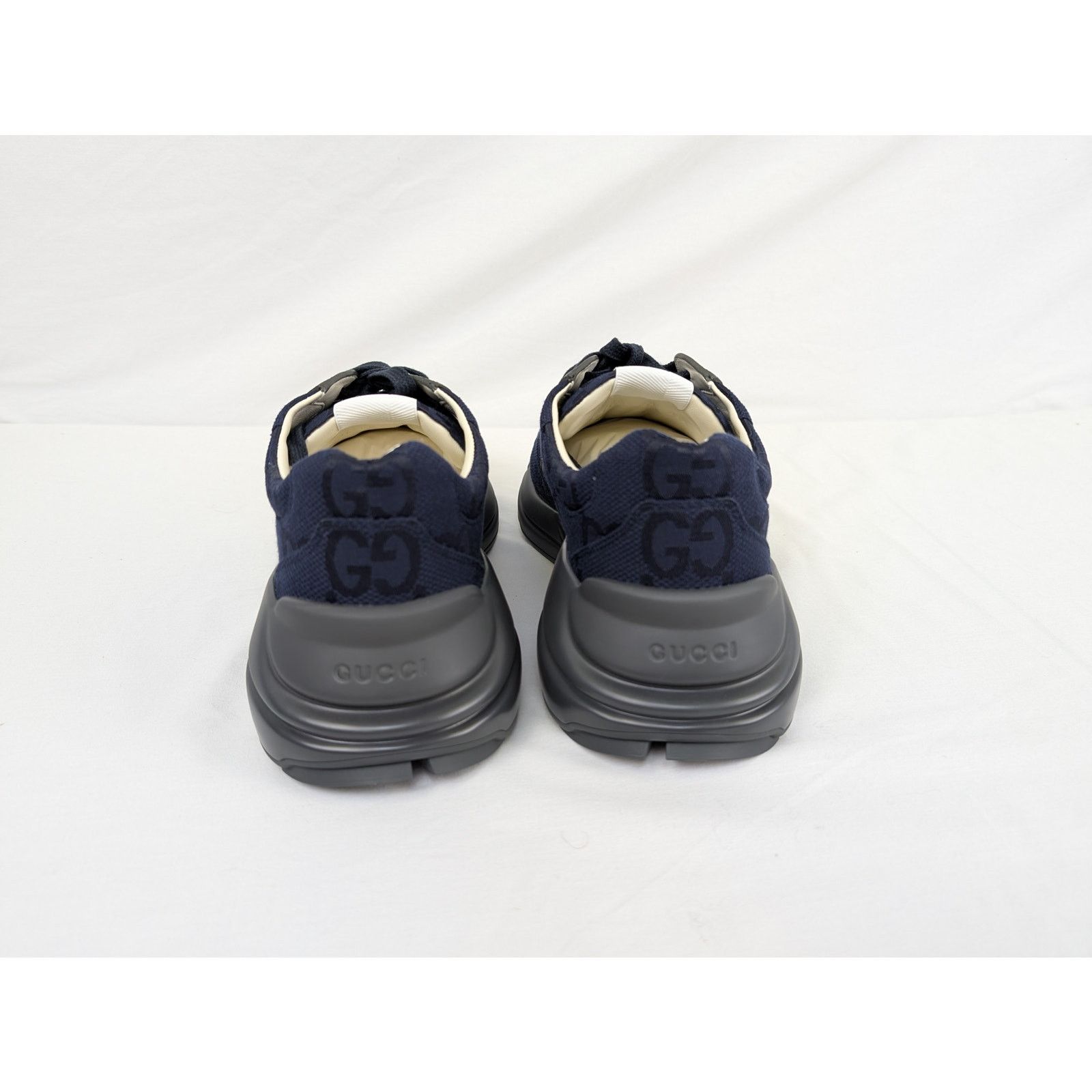 Gucci o1rshd1 GG Canvas Microsoft Sneakers in Grey Size US 10.5 / EU 43-44 - 7 Thumbnail