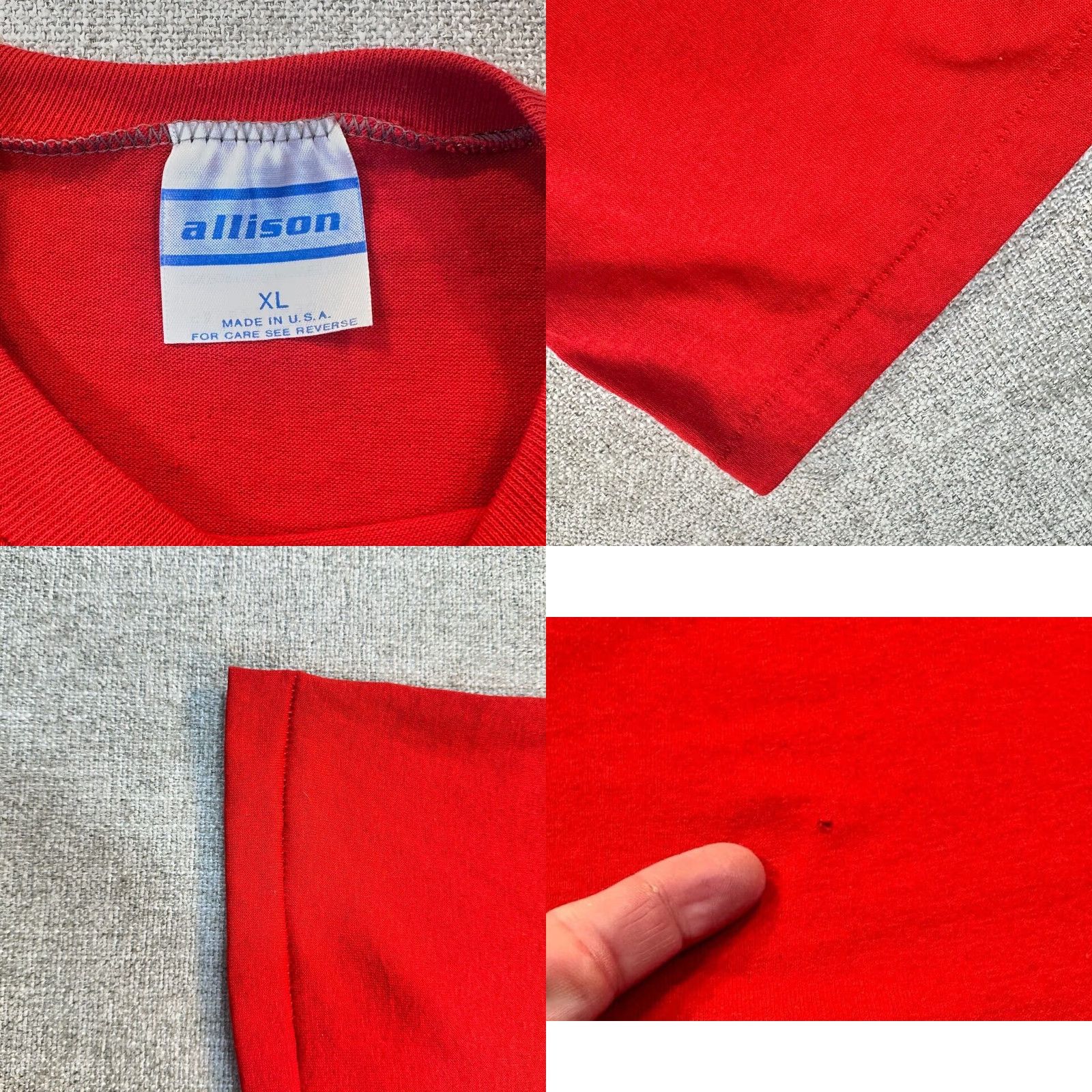 Vintage VINTAGE Allison Mickey Mouse XL Single Stitch T-Shirt Mens USA 90s 80s Disney Graphic Made in USA Size US XL / EU 56 / 4 - 8 Thumbnail