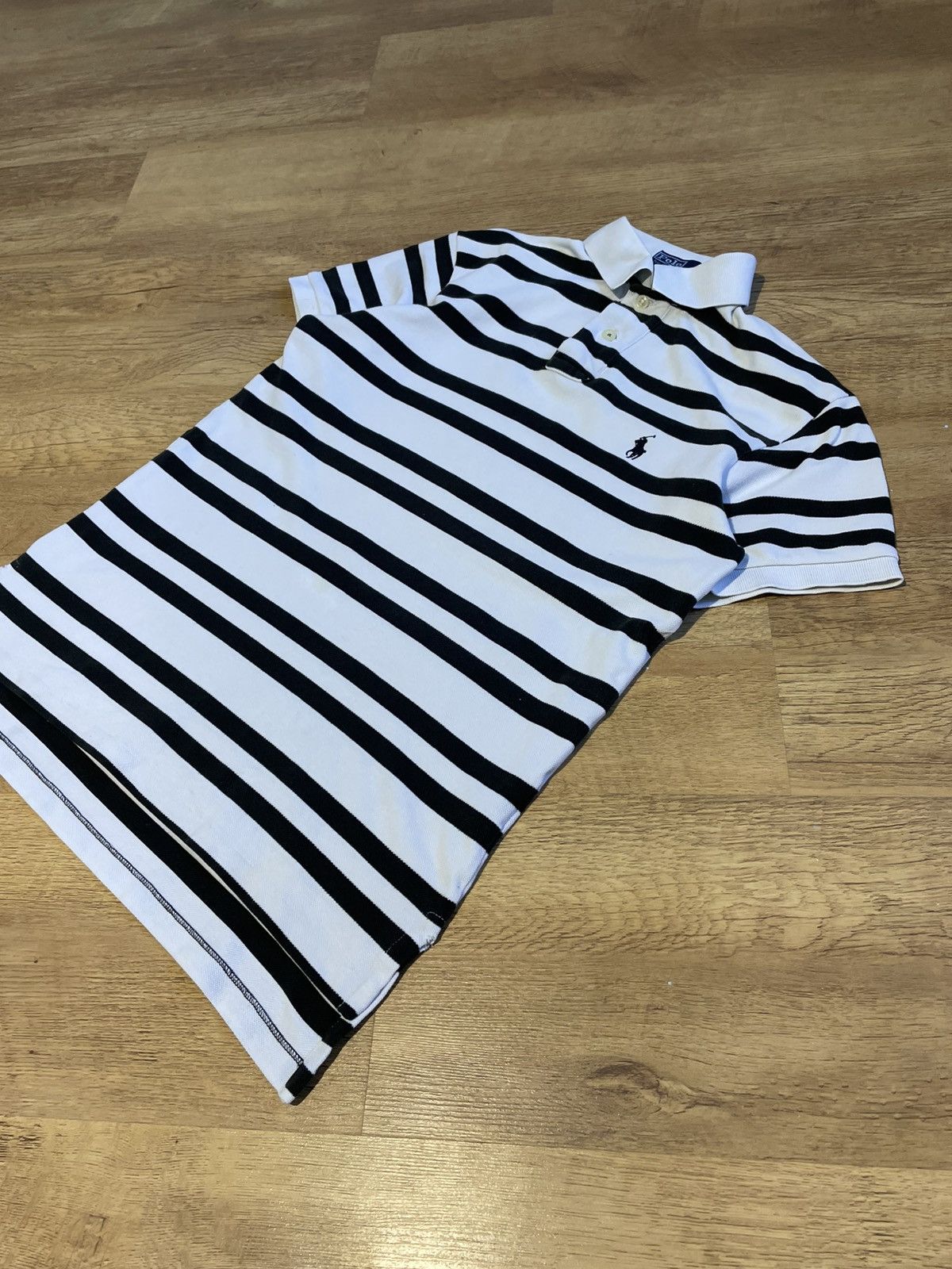 Polo Ralph Lauren Vintage Rare Striped Polo by Polo Ralph Lauren Luxury Style Size US M / EU 48-50 / 2 - 3 Thumbnail