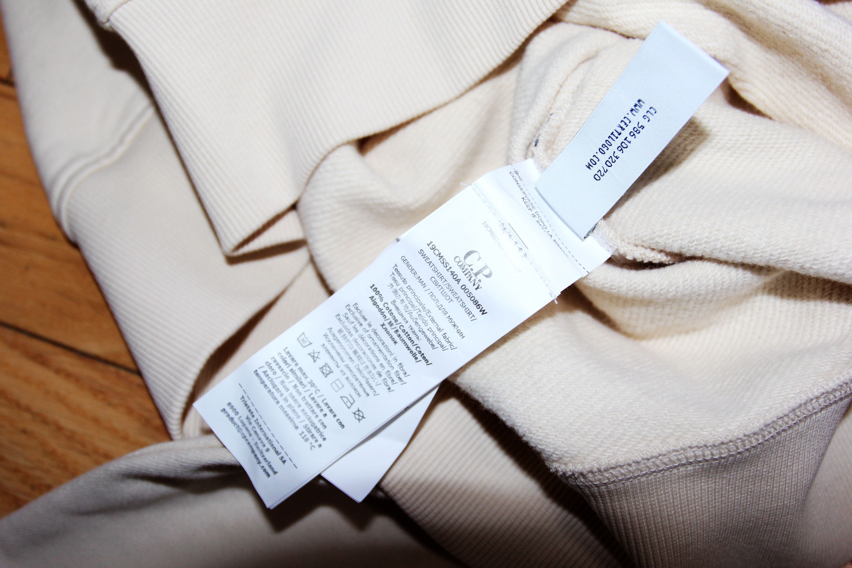 C.P. Company BNWT AW25 C.P. COMPANY DIAGONAL RAISED FLEECE SWEATSHIRT S Size US S / EU 44-46 / 1 - 10 Thumbnail