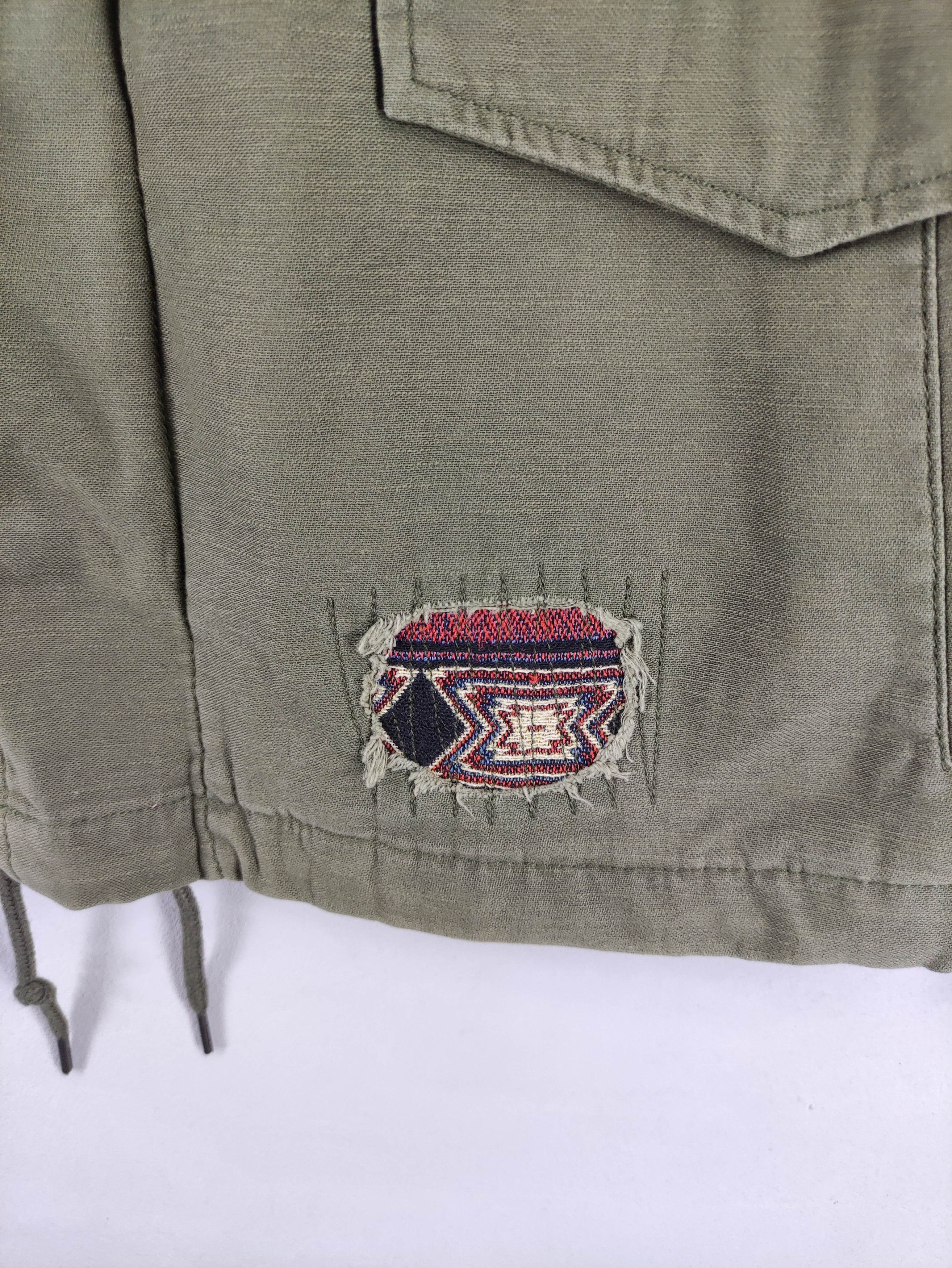 Japanese Brand Vintage Diviner Military Style Jacket Zipper With Hoodie Size US M / EU 48-50 / 2 - 2 Thumbnail