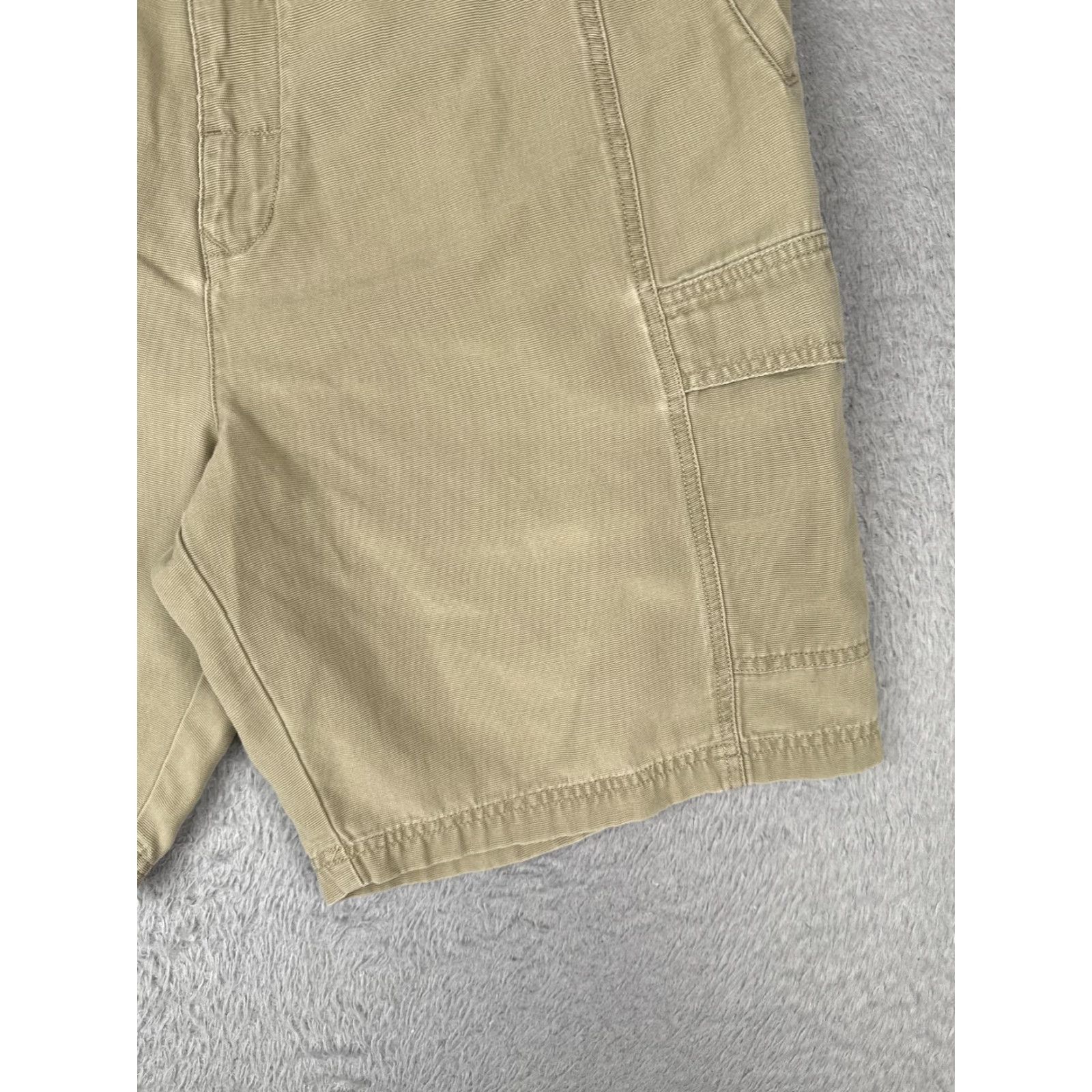 Tommy Bahama Tommy Bahama Shorts Mens 36 Khaki Tencel Cotton Cargo Relax Fit Casual Beach Size US 36 / EU 52 - 2 Thumbnail