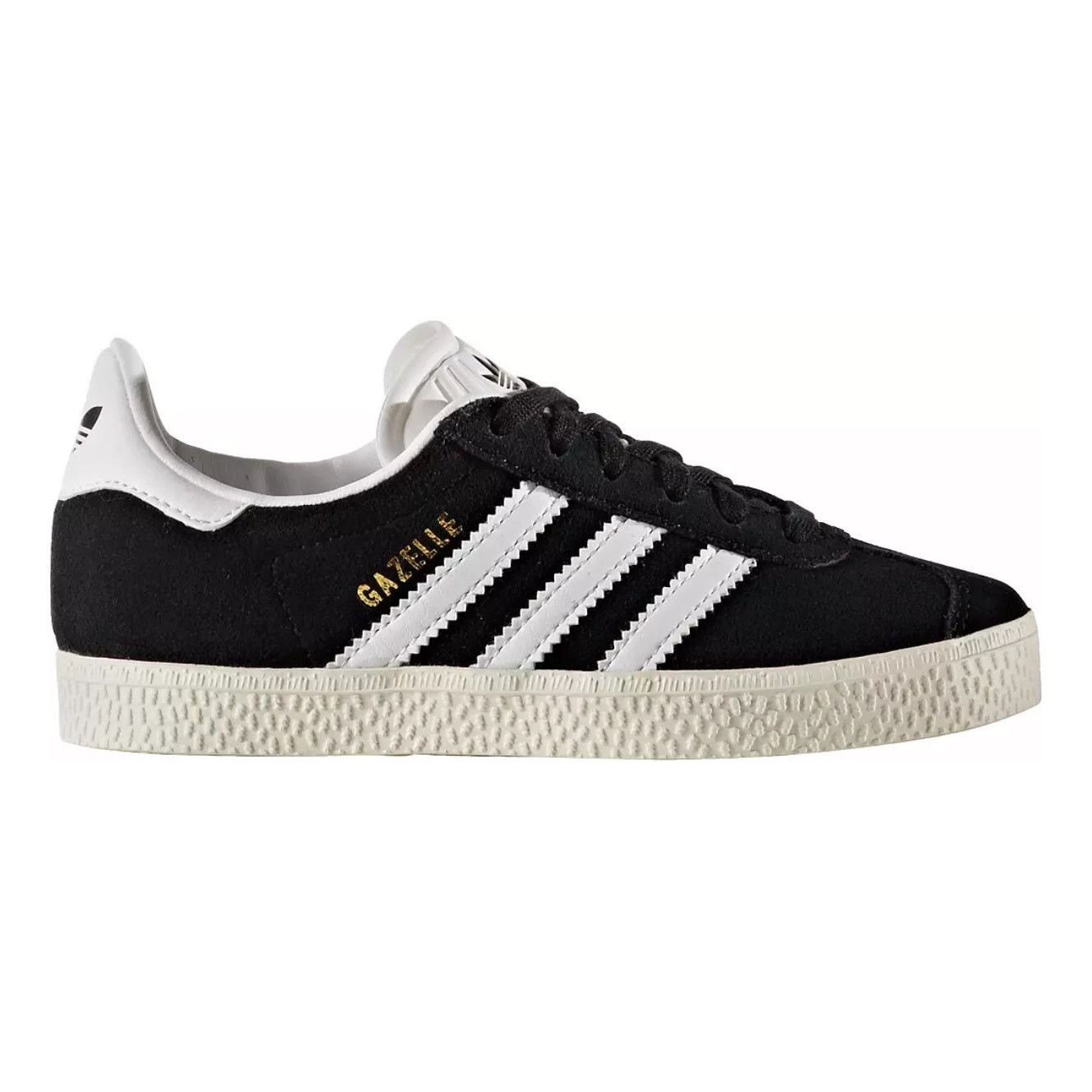 Adidas ADIDAS Original Kids' 7 CORE BLACK Gazelle Suede Blk BB2502 Size US 7 / IT 37 - 1 Thumbnail