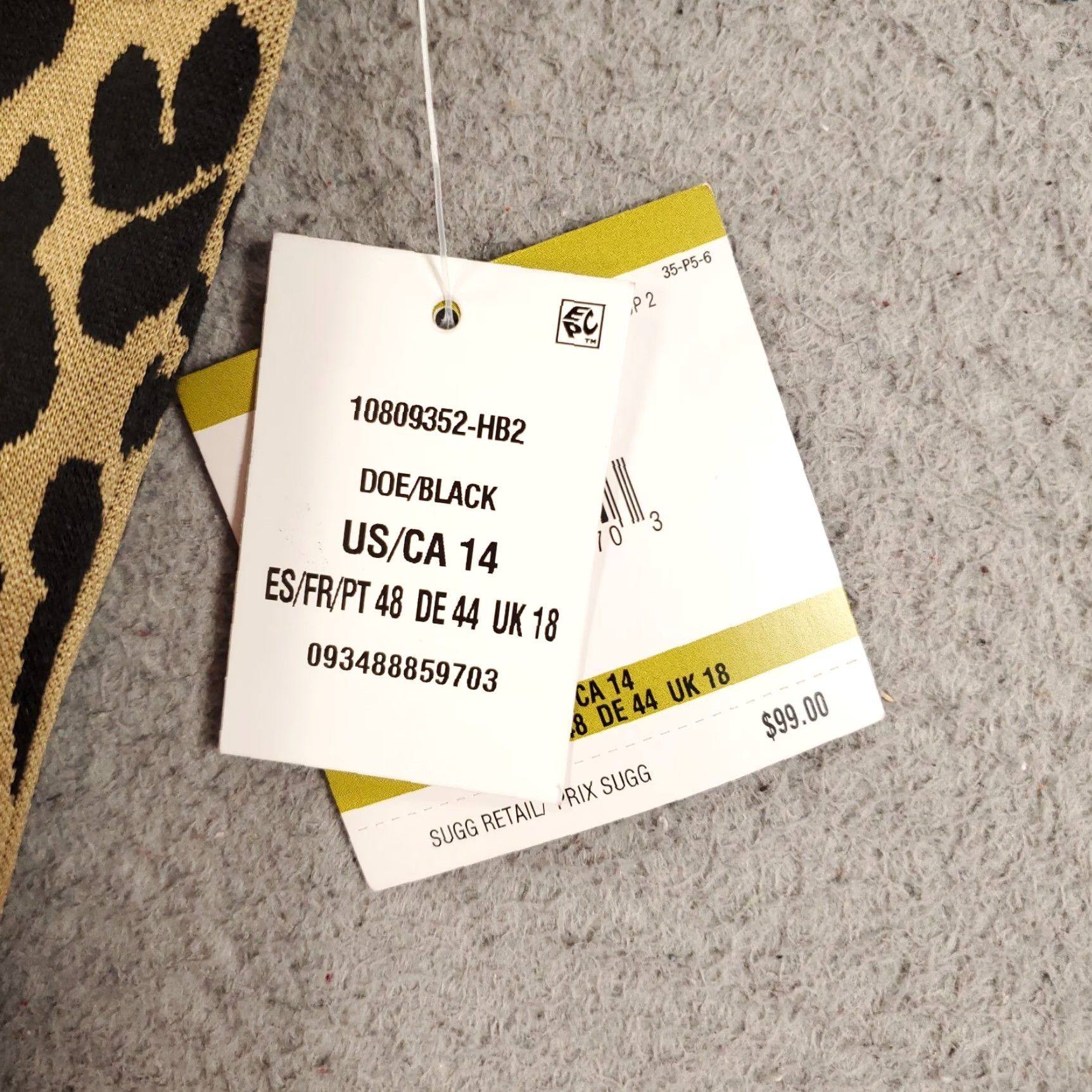 Old Navy New Womens Animal Print Dress Size 14 Knee Length Leopard Pullover NWT Old Navy V-Neck Sleeveless Shift Casual Multicolor Short Dress Womens Size XL / US 12-14 / IT 48-50 - 5 Thumbnail