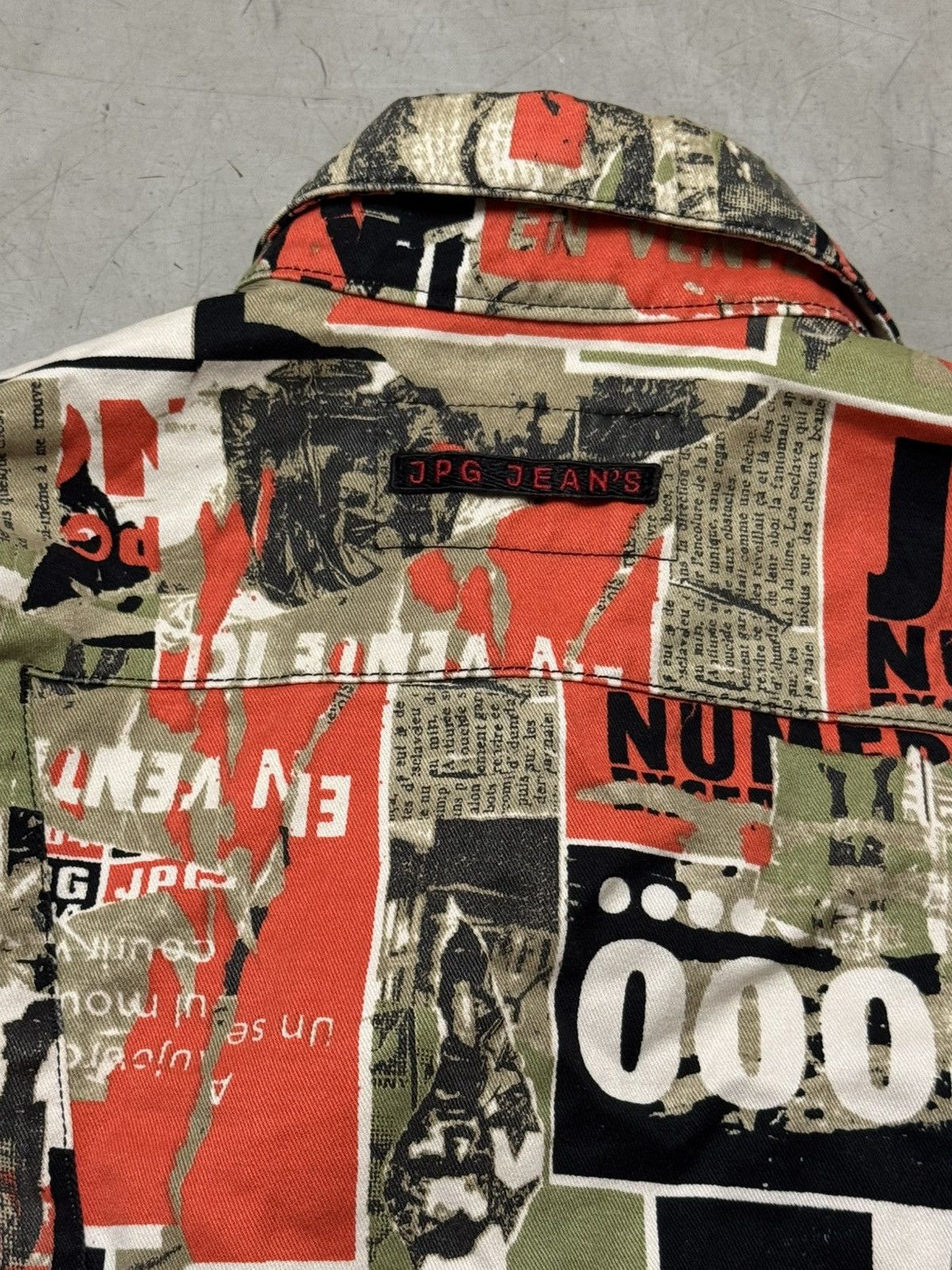 Jean Paul Gaultier Jean Paul Gaultier 90s opium punk denim jacket Size S / US 4 / IT 40 - 4 Thumbnail