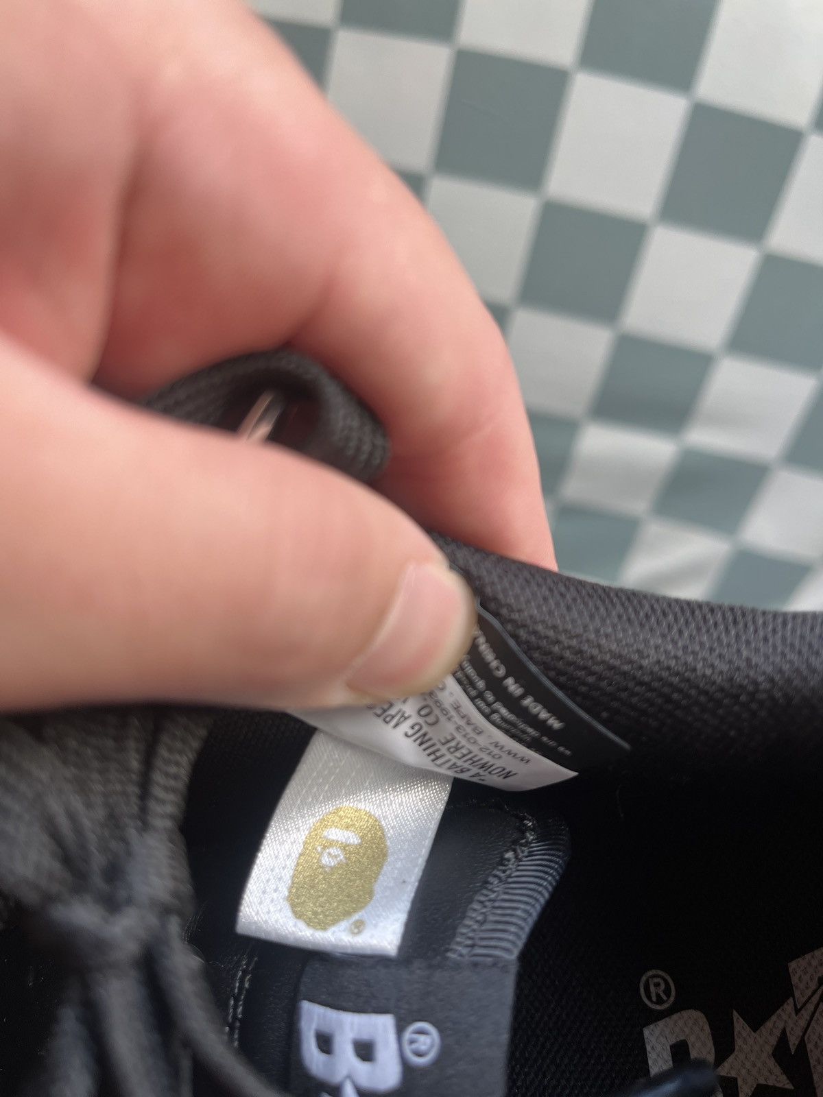 Bape BAPESTA SHARK “m2” BLACK Size US 9 / EU 42 - 17 Thumbnail