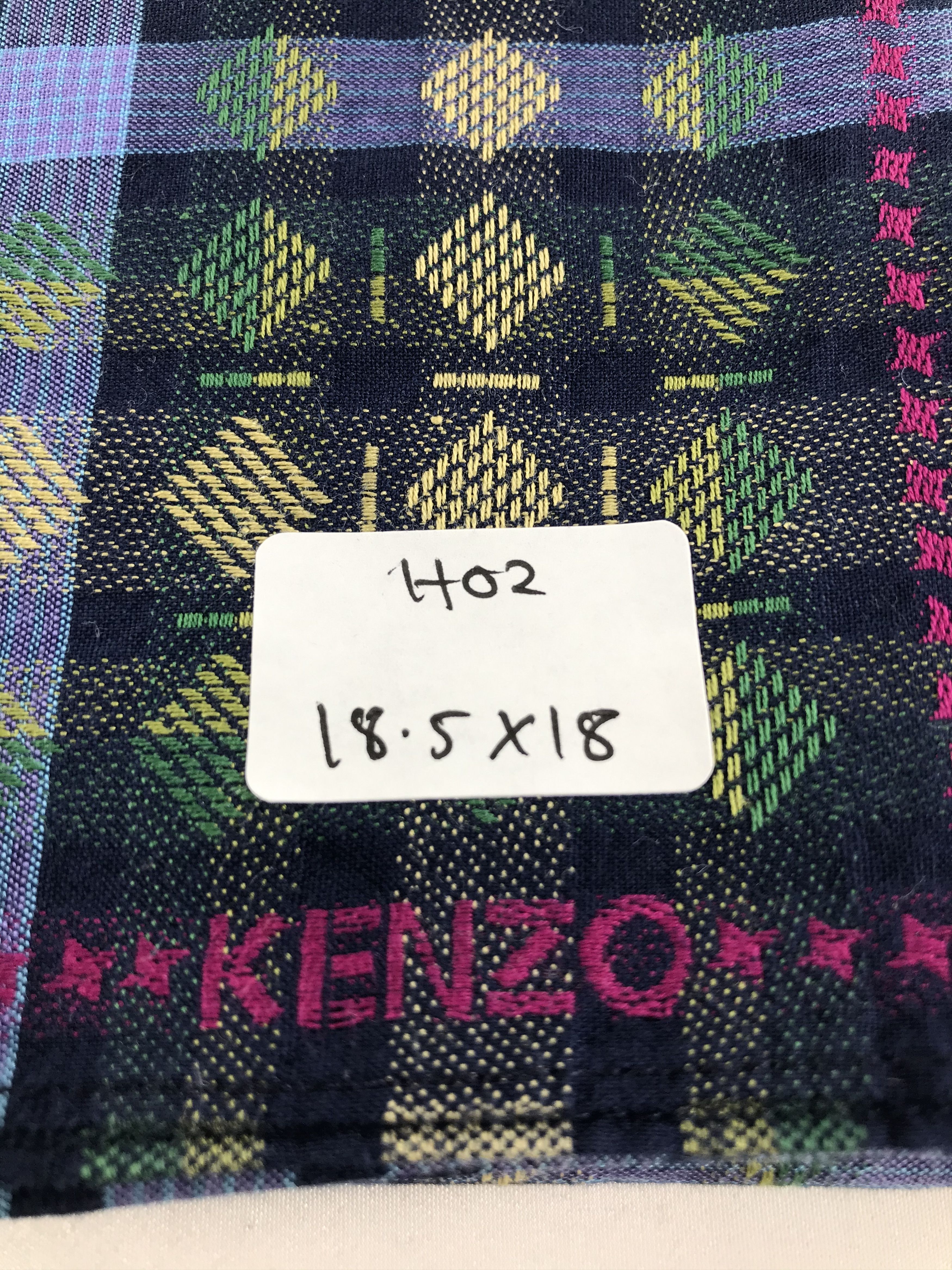 Japanese Brand × Kenzo × Vintage Kenzo Handkerchief Neckerchief Bandana H02 Size ONE SIZE - 6 Thumbnail