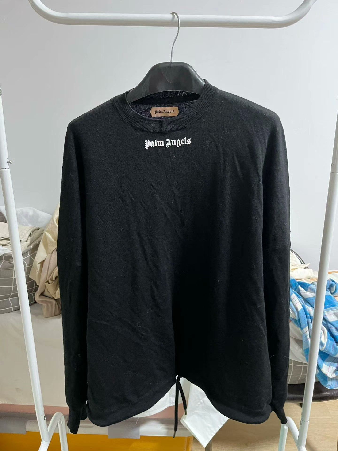 Palm Angels Palm Angels Retro Black Sweater L Men Size US L / EU 52-54 / 3 - 1 Thumbnail