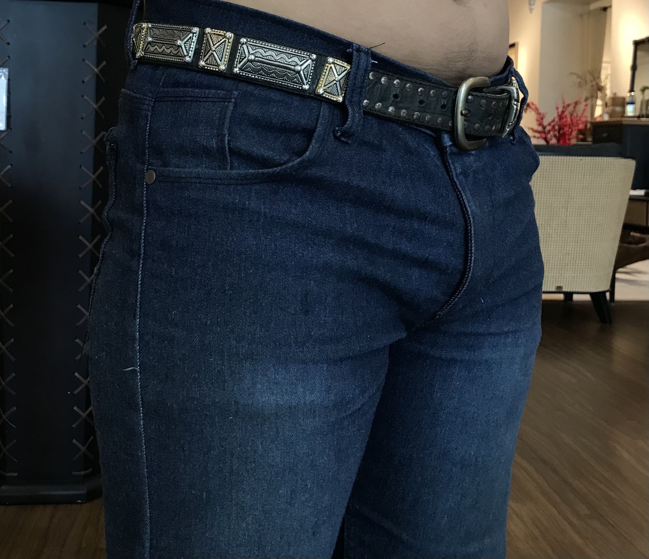 Vintage 🔥 Rare 🔥 Vintage EA Belts Studed Chrome Size ONE SIZE - 8 Thumbnail