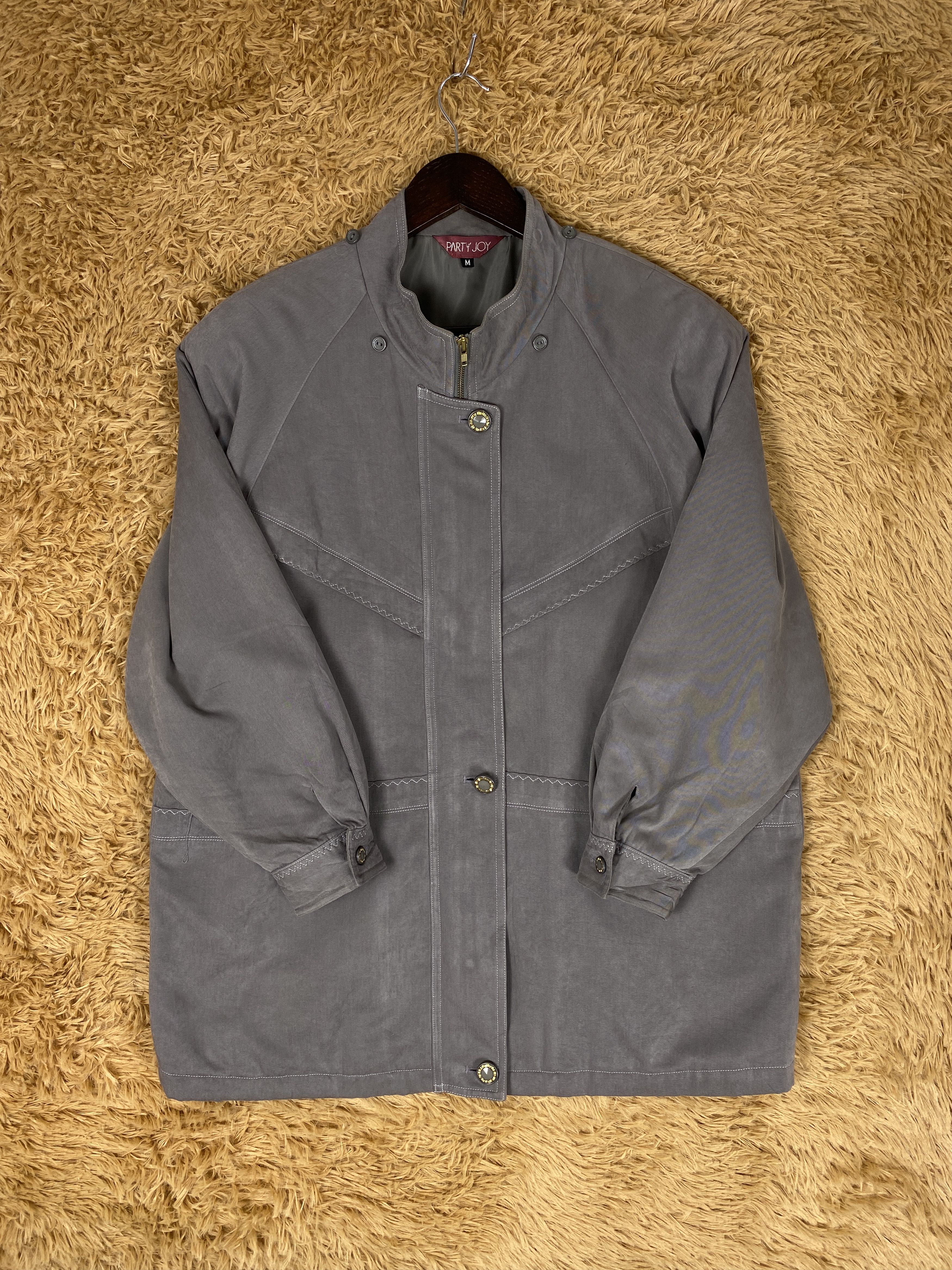 Japanese Brand Vintage Party Joy Long Jacket Parkas J2205 Size US M / EU 48-50 / 2 - 4 Thumbnail