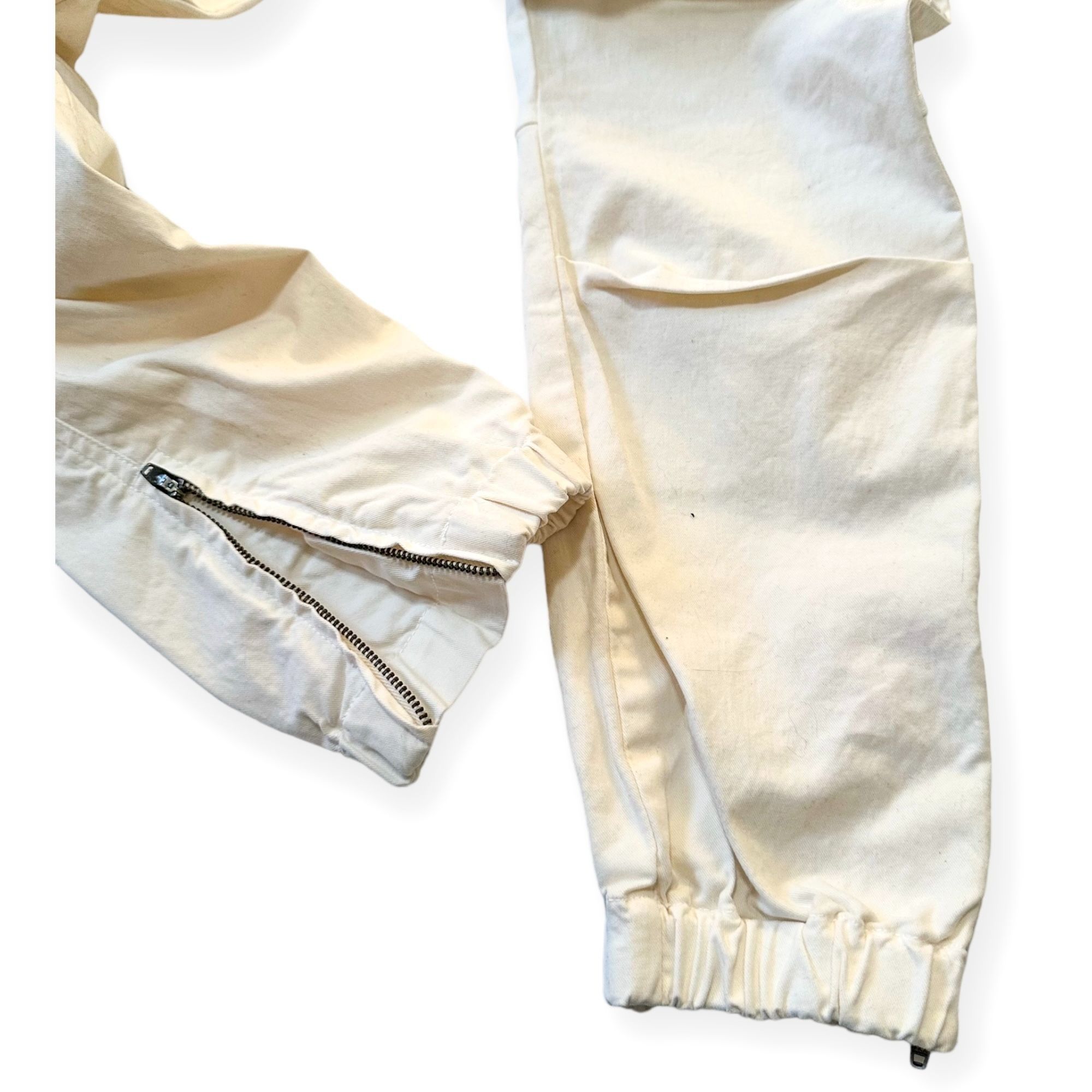 Nili Lotan Nili Lotan Cropped Military Pants, Eggshell, Size 0, Ankle Z Size 25" / US 0 / IT 36 - 10 Thumbnail
