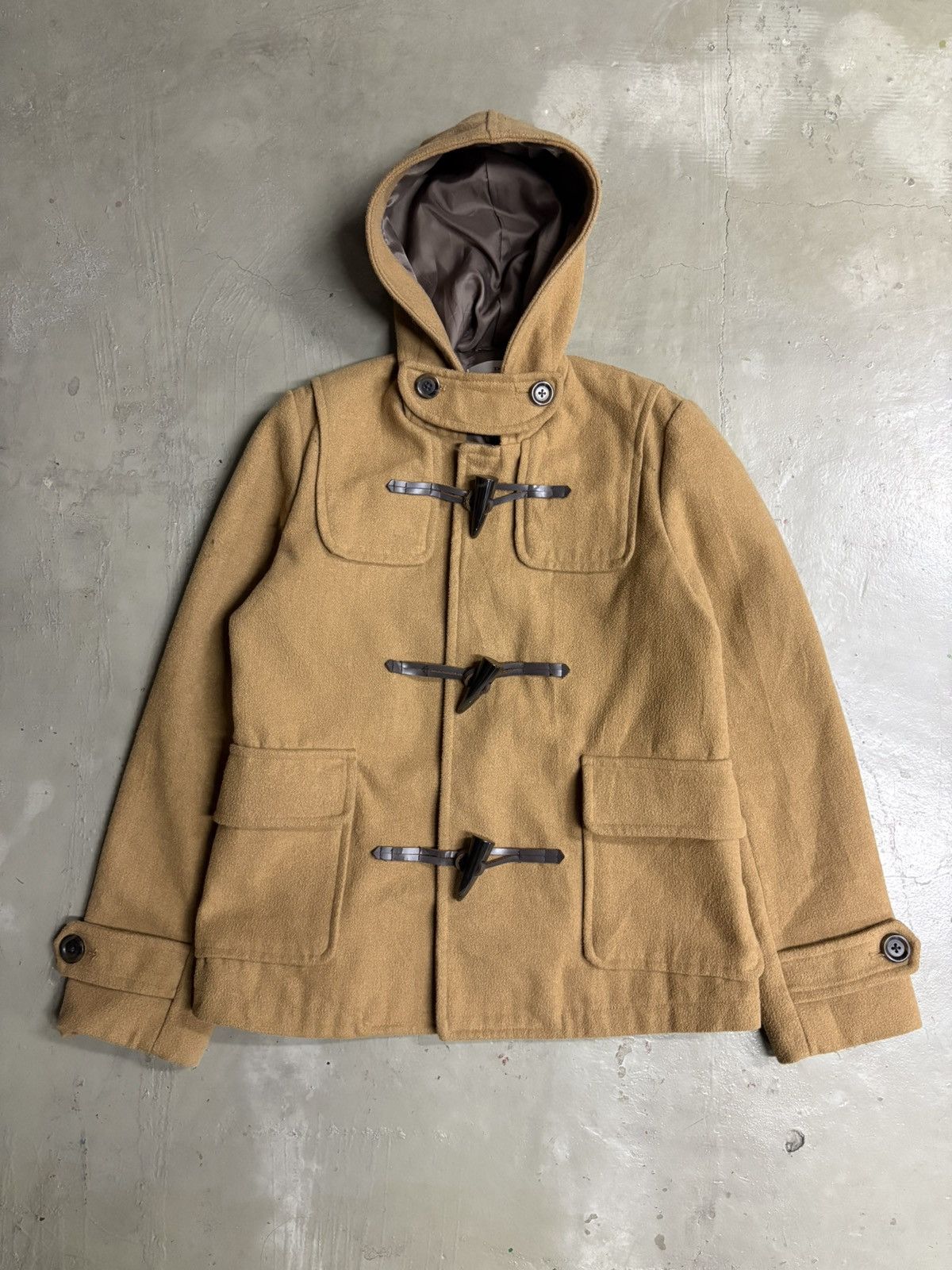 Denime Denime Jacket Duffle Wool Hoodie Japan Size US S / EU 44-46 / 1 - 1 Thumbnail