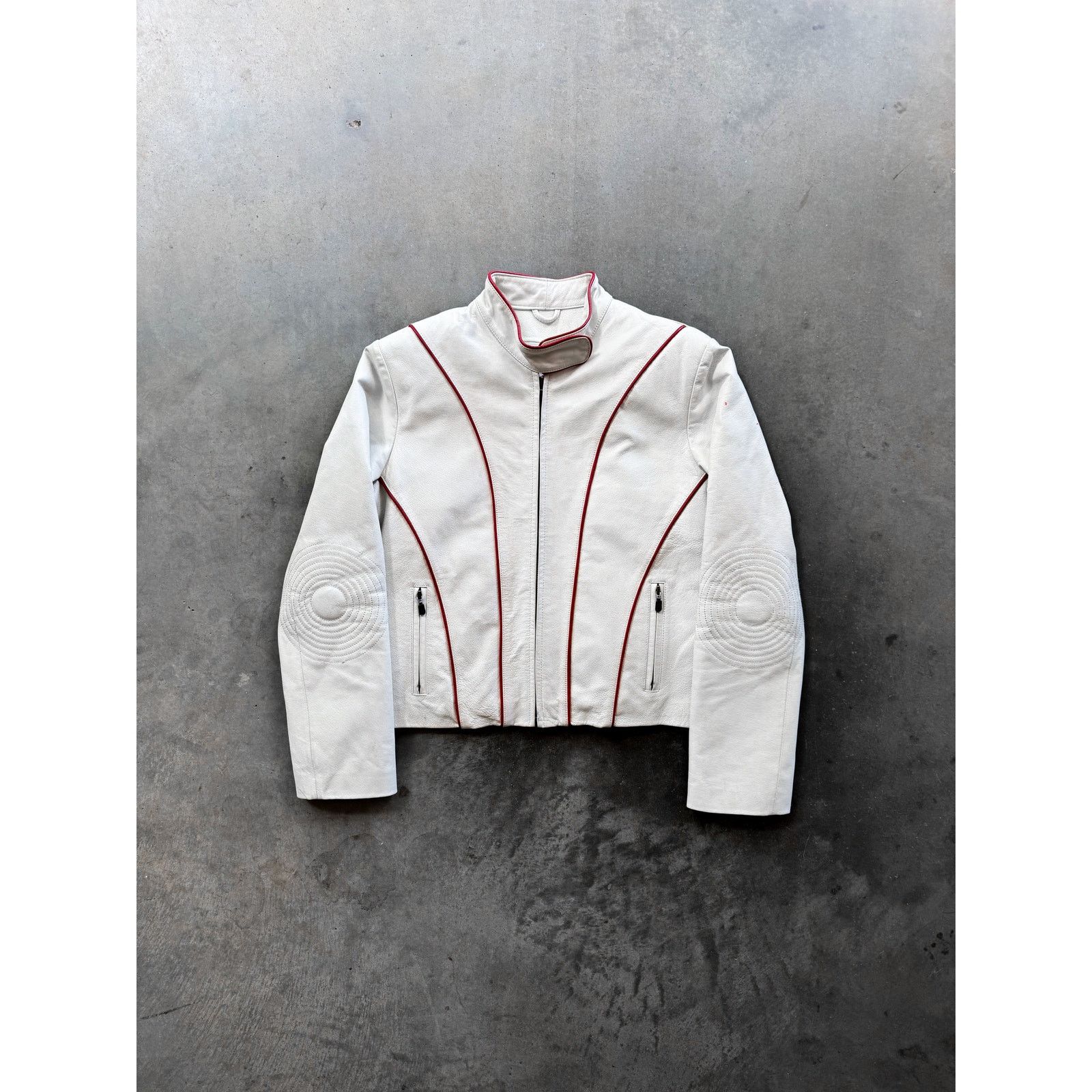 Vintage 2000s Damu Moto Biker Jacket Size M Size L / US 10 / IT 46 - 1 Thumbnail