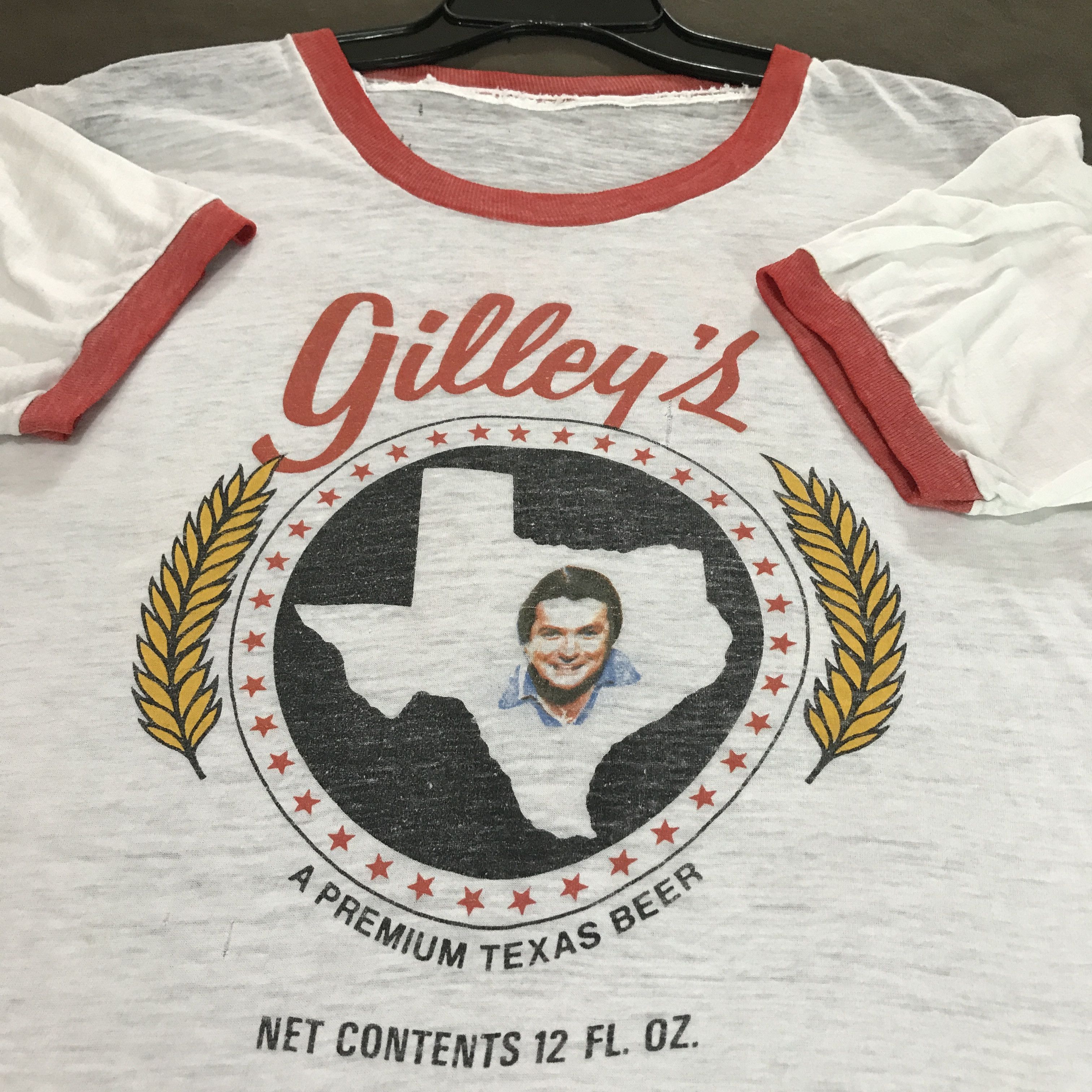 Vintage Vintage 80s 90s Mickey Gilley's Beer Tee Country music Size US L / EU 52-54 / 3 - 1 Thumbnail