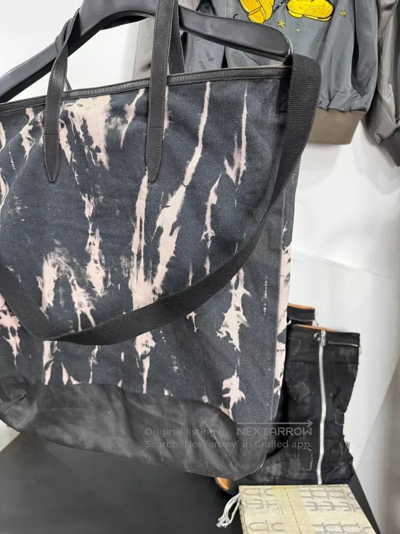 Dries Van Noten DRIES VAN NOTEN Large Capacity Patchwork Wax-dyed Tote and Size ONE SIZE - 3 Thumbnail