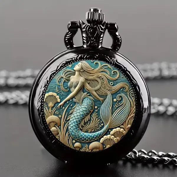 Jewelry Matsuda x Ayumi Mermaid Pattern Pocket Watch Size ONE SIZE - 4 Thumbnail