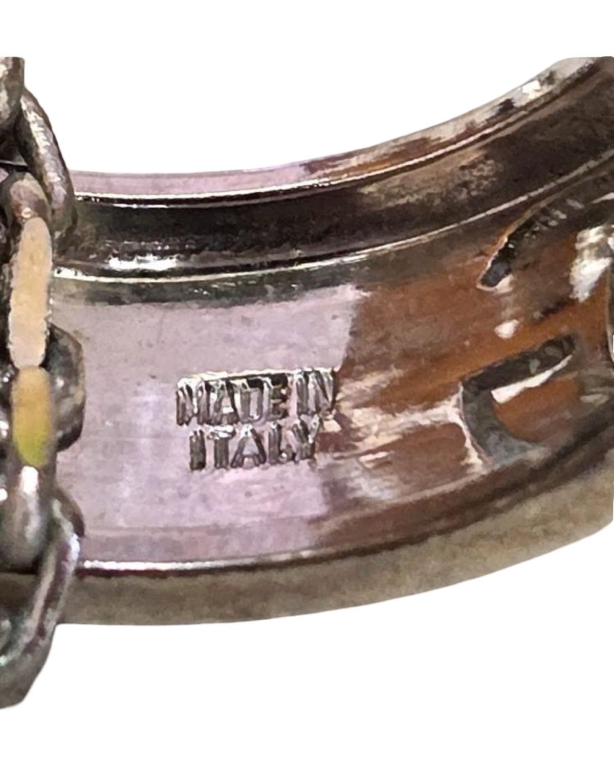 Dolce & Gabbana Ring Engraved Necklace Size ONE SIZE - 7 Thumbnail