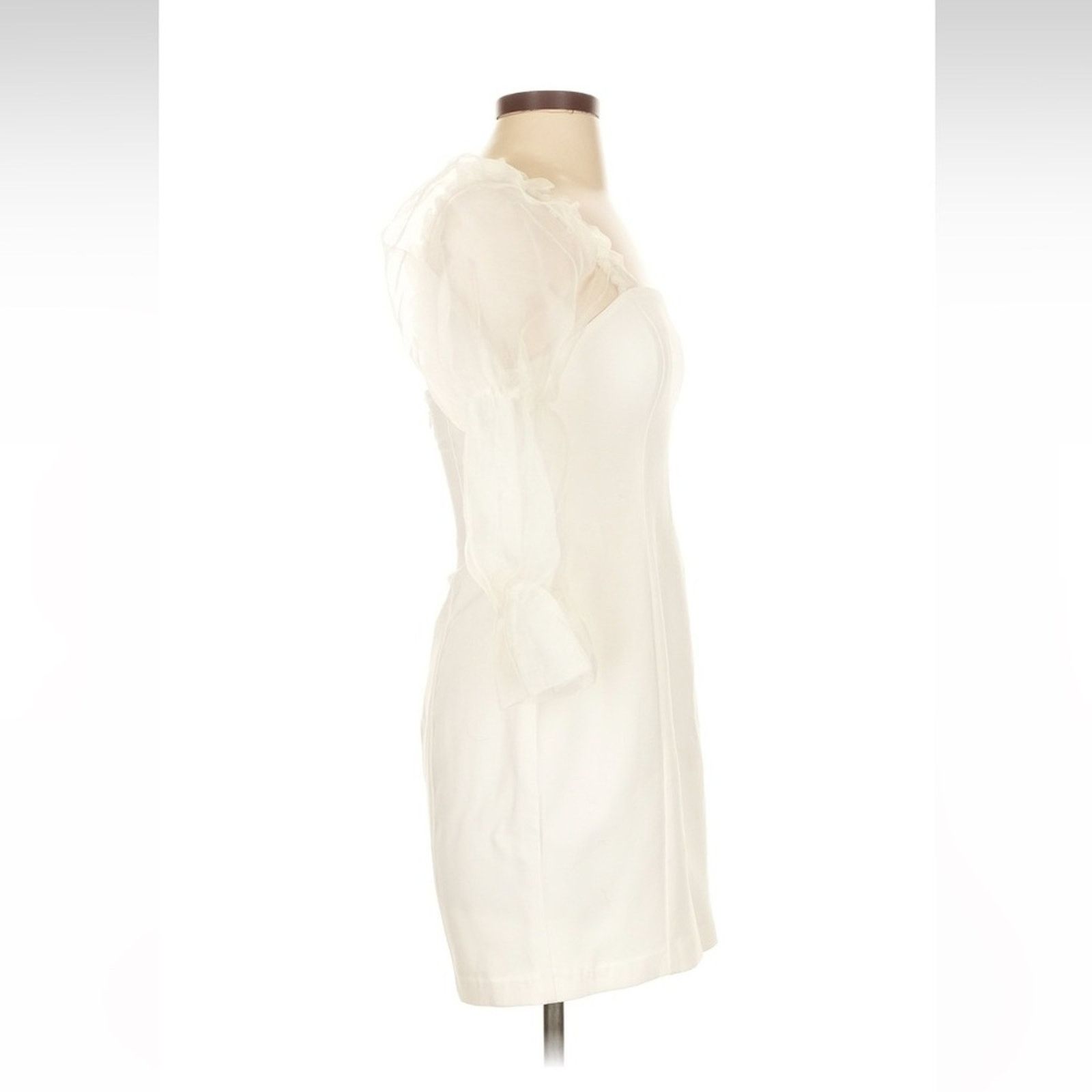 Amanda Uprichard Amanda Uprichard Tia Dress - Size XS - Ivory Size XS / US 0-2 / IT 36-38 - 6 Thumbnail