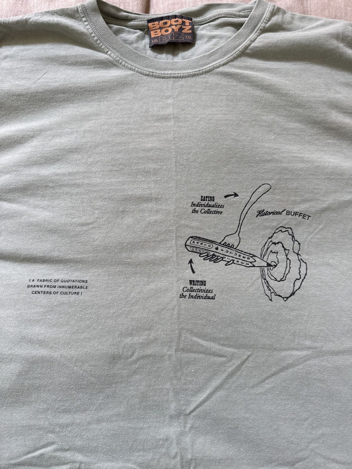 Boot Boyz Biz Boot Boyz Biz "BB Buffet / Life's Huge Buffet" Tee Size US XXL / EU 58 / 5 - 3 Thumbnail