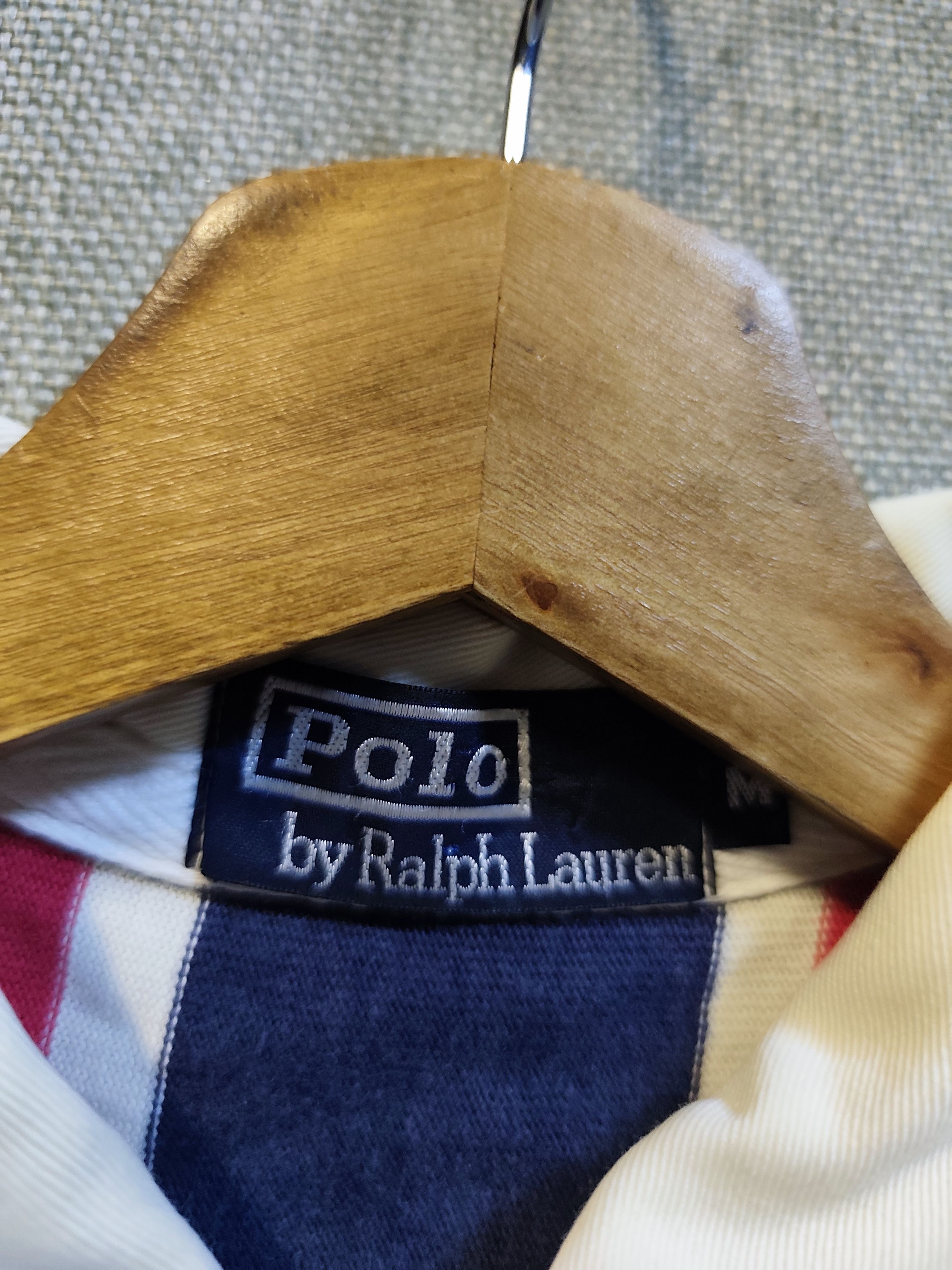 Polo Ralph Lauren Vintage 90s Polo Ralph Lauren Striped Rugby Shirt Size US M / EU 48-50 / 2 - 5 Thumbnail