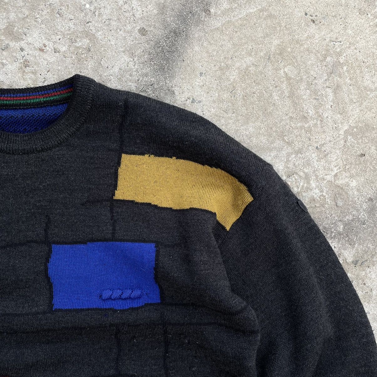 Vintage Vintage Knit Sweater Y2K Abstract Logo Style USA 90s Y2K Size US M / EU 48-50 / 2 - 6 Thumbnail