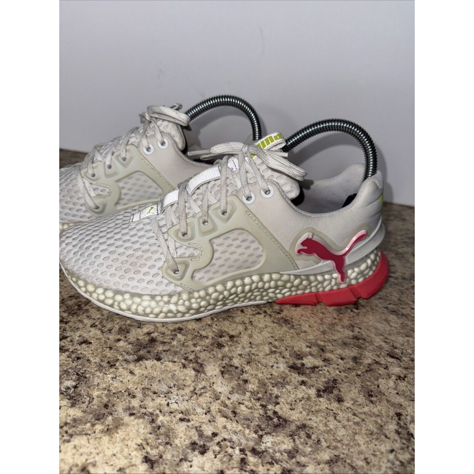 Puma Puma Hybrid Sky Women’s Sneakers Size 7 192576-02 White Pink Size US 7 / IT 37 - 2 Thumbnail