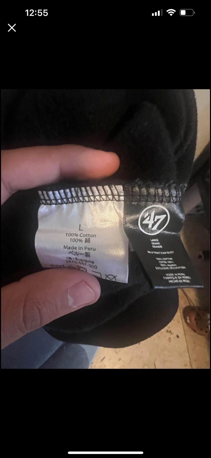 47 × NFL × Supreme Supreme x 47 x Raiders Size US L / EU 52-54 / 3 - 4 Thumbnail