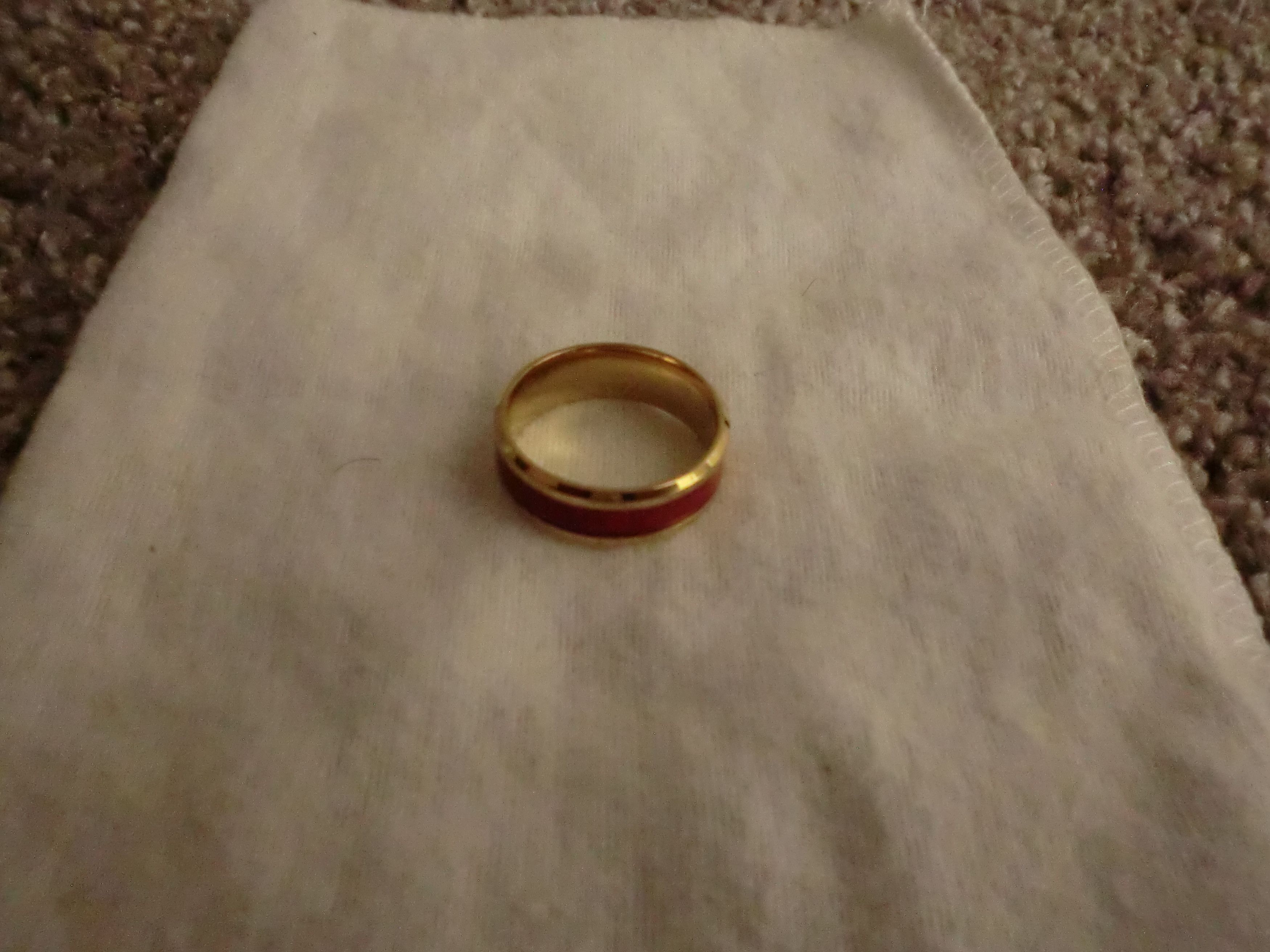 Other Red and Gold Tone, ring Size ONE SIZE - 2 Thumbnail