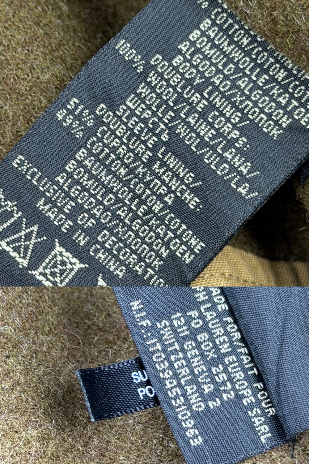 RRL Ralph Lauren RRL Wool Lined Canvas Work Jacket Khaki (00s Era) Size US M / EU 48-50 / 2 - 18 Thumbnail