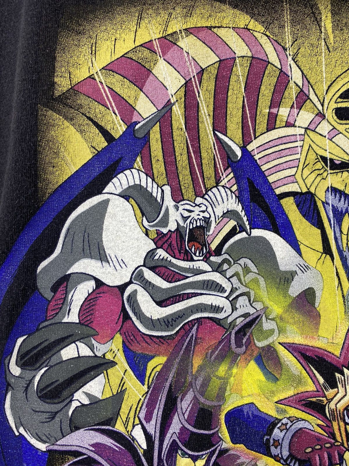 Anime 🔥Vintage Sunfaded “Yu Gi Oh” Adventure Sci-Fi Anime Tee Size US S / EU 44-46 / 1 - 11 Thumbnail